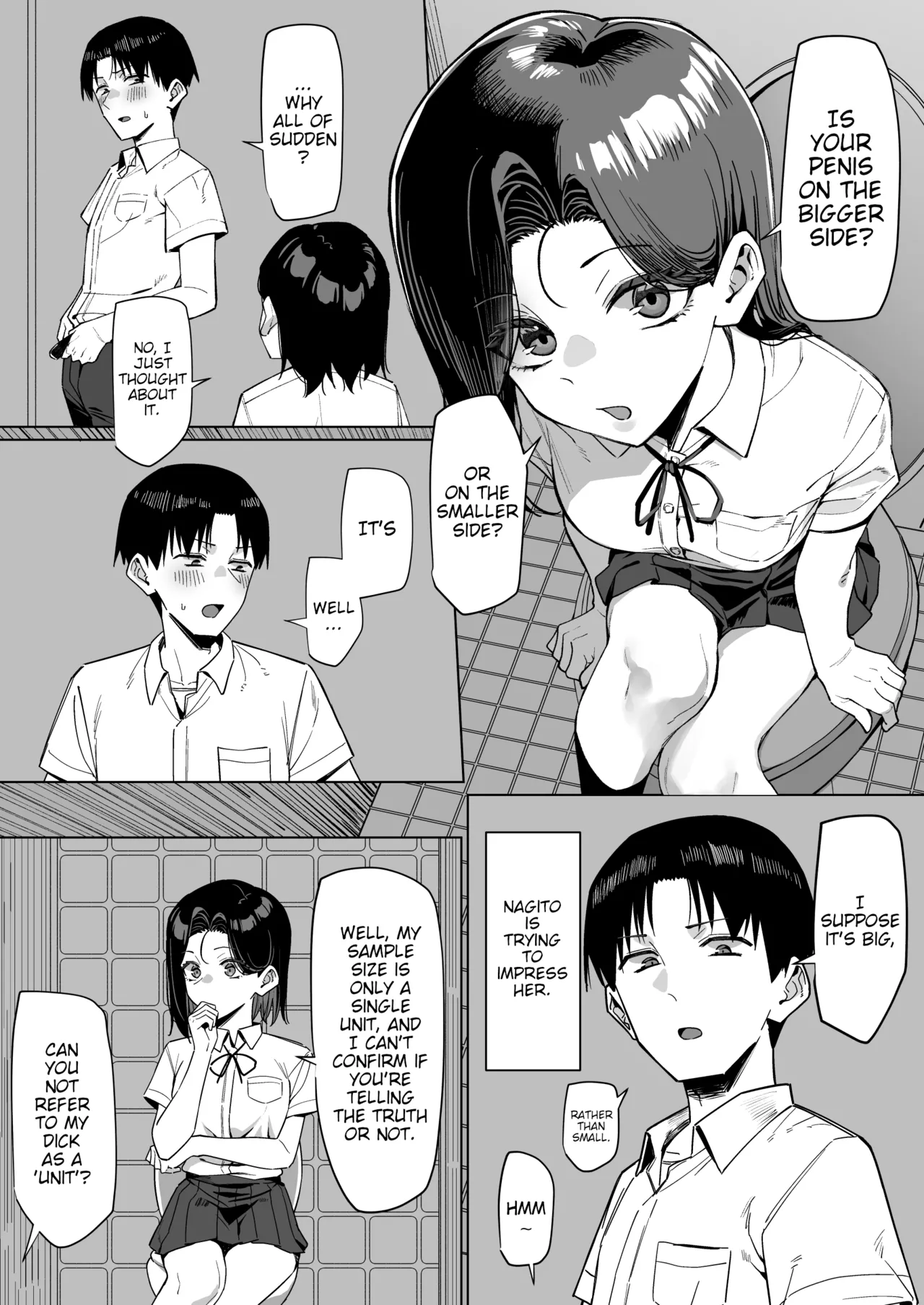 A Story About Showing My Masturbation To An Honor Student [Ongoing]. page 115