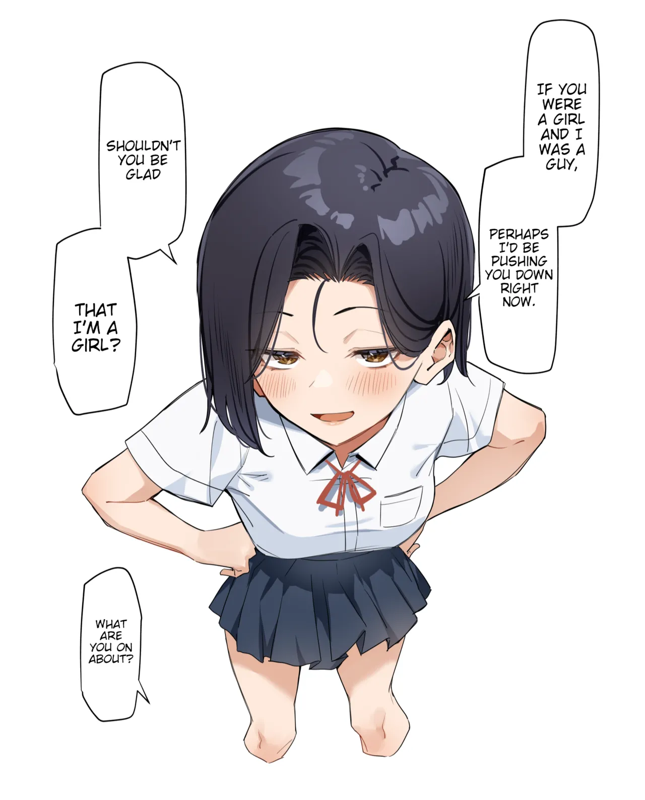 A Story About Showing My Masturbation To An Honor Student [Ongoing]. page 55