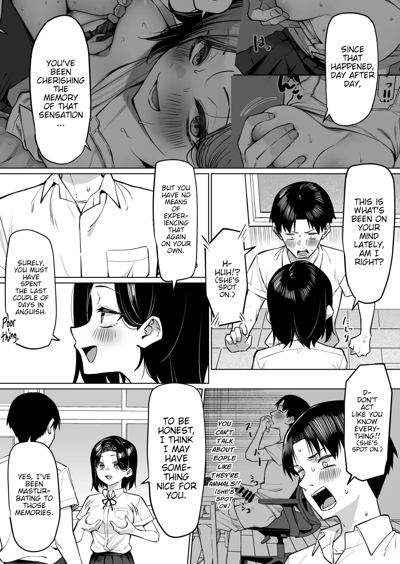 A Story About Showing My Masturbation To An Honor Student [Ongoing]. page 152