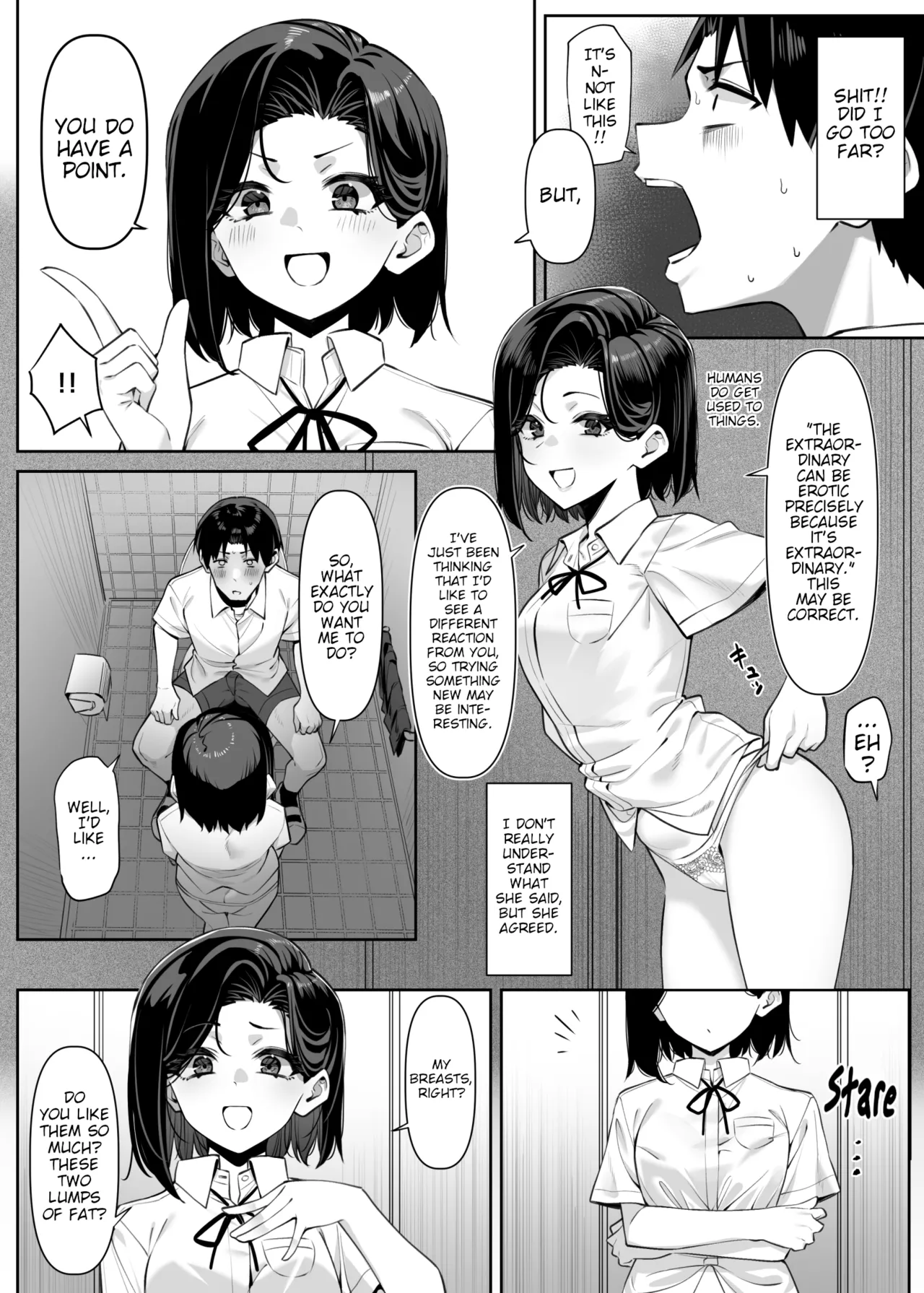 A Story About Showing My Masturbation To An Honor Student [Ongoing]. page 30