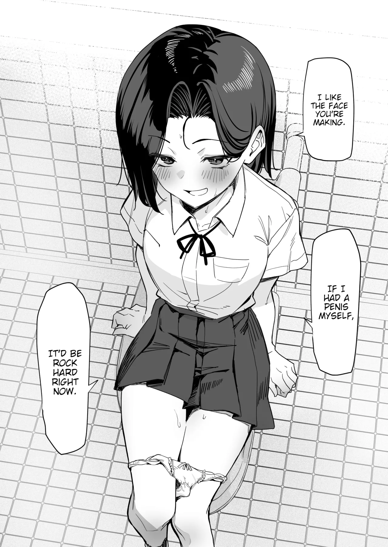 A Story About Showing My Masturbation To An Honor Student [Ongoing]. page 54