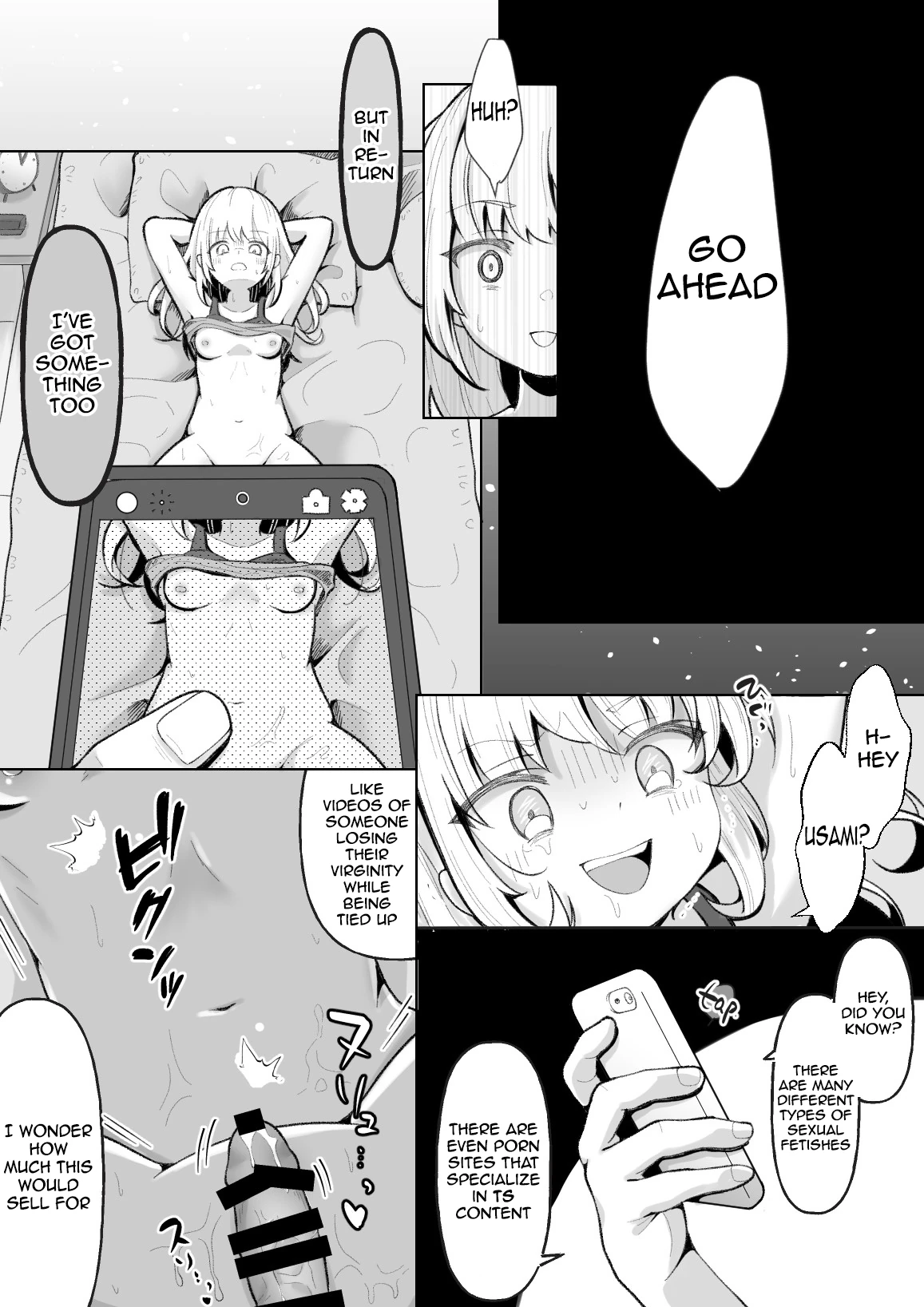 A story about teaching a TS-bitch a lesson page 15