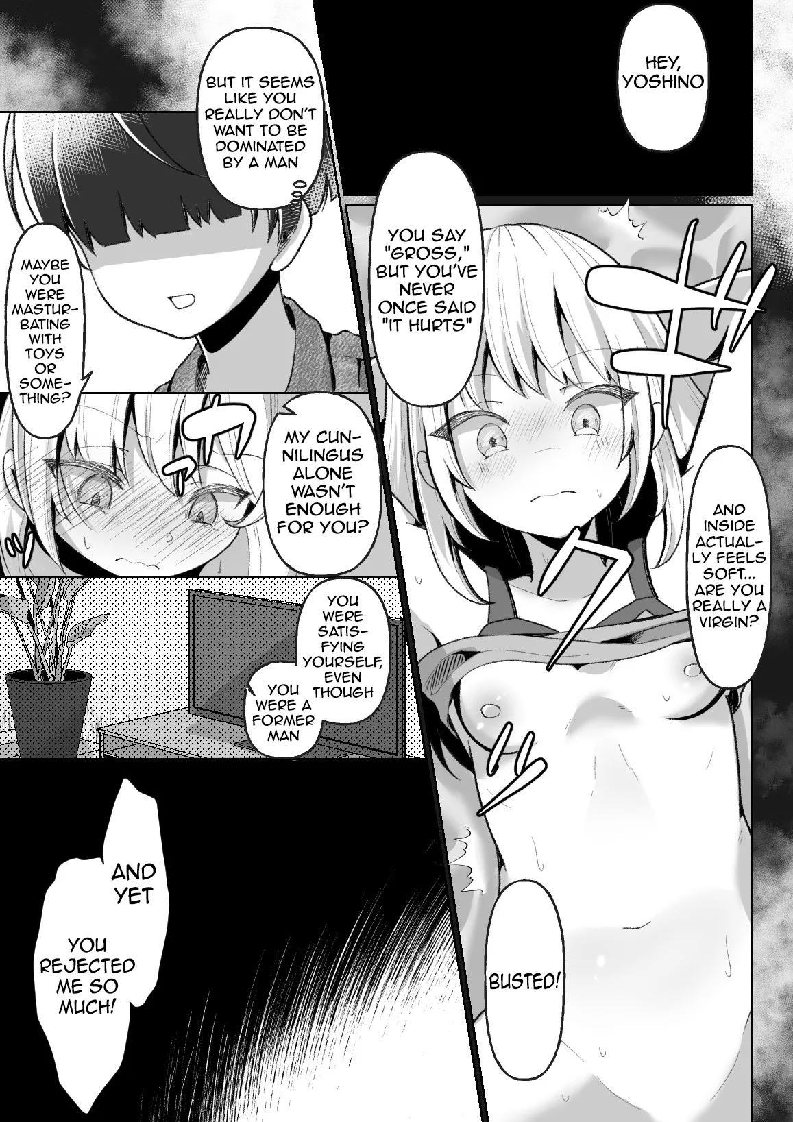 A story about teaching a TS-bitch a lesson page 20