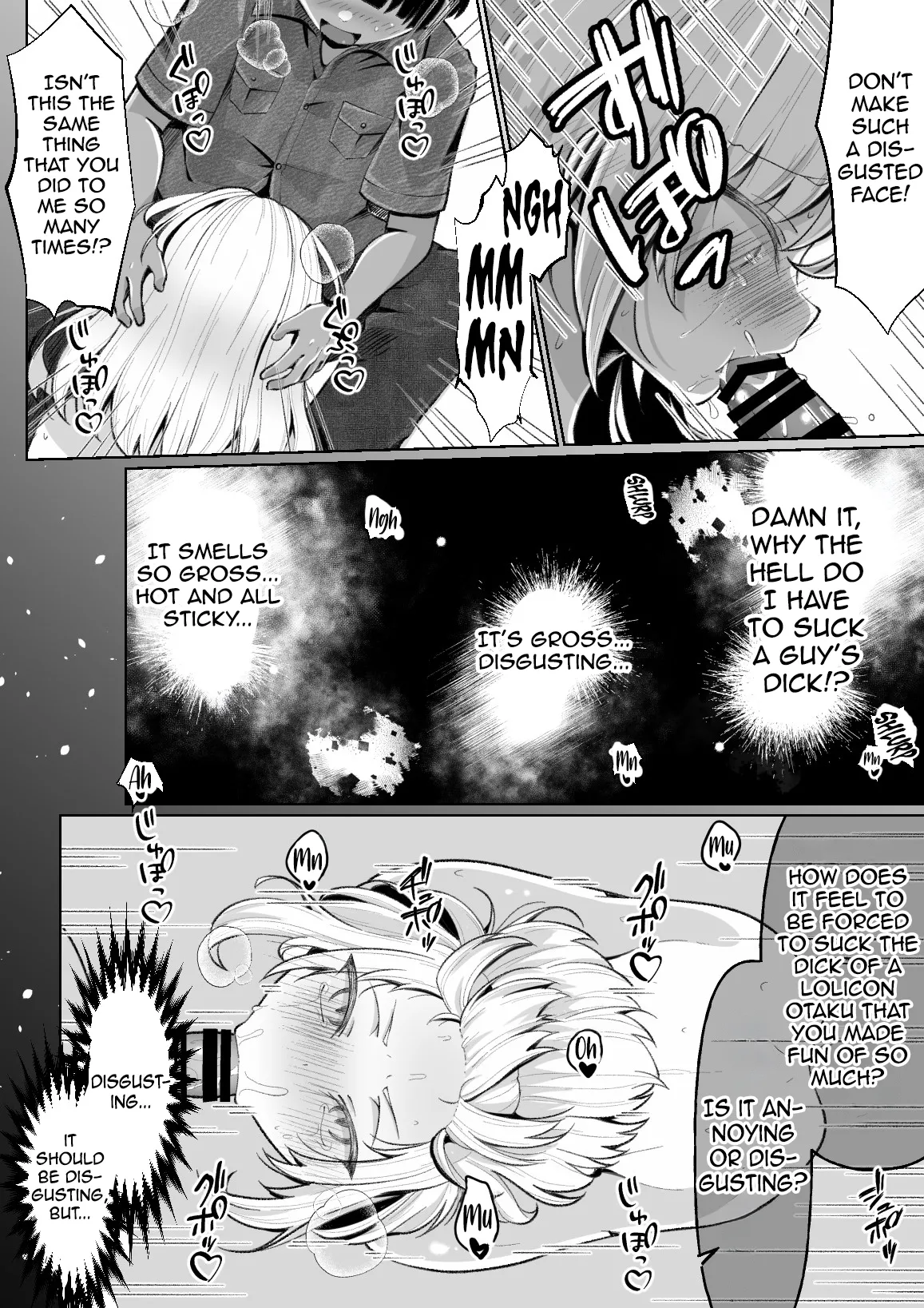 A story about teaching a TS-bitch a lesson page 21