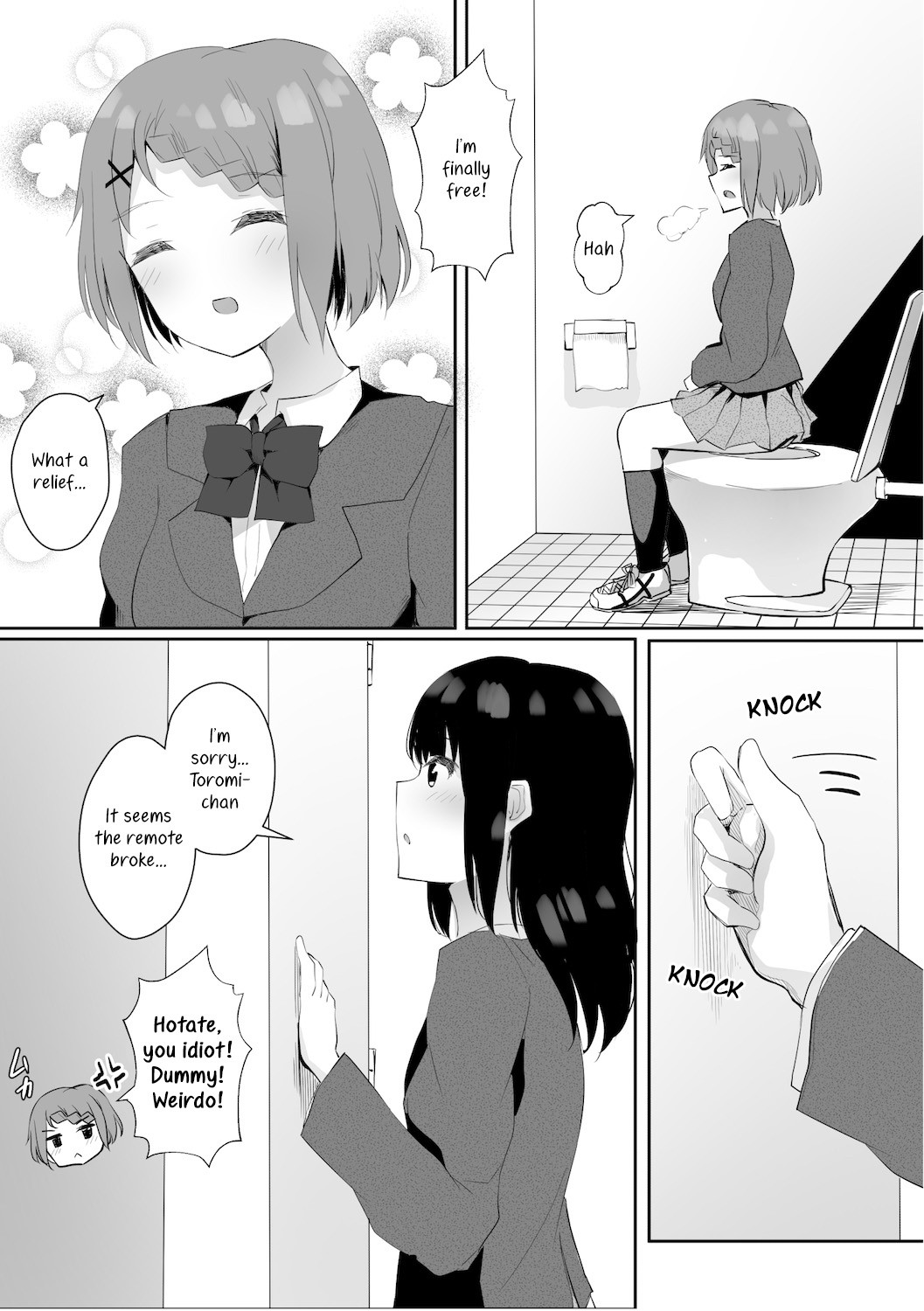 A Story About Tied Up Lesbian Sex in Return for Vibrator Play in the Middle of Class page 21