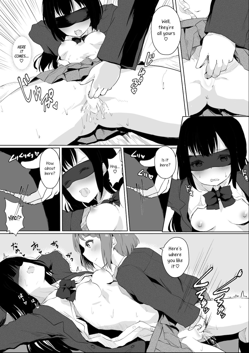 A Story About Tied Up Lesbian Sex in Return for Vibrator Play in the Middle of Class page 31