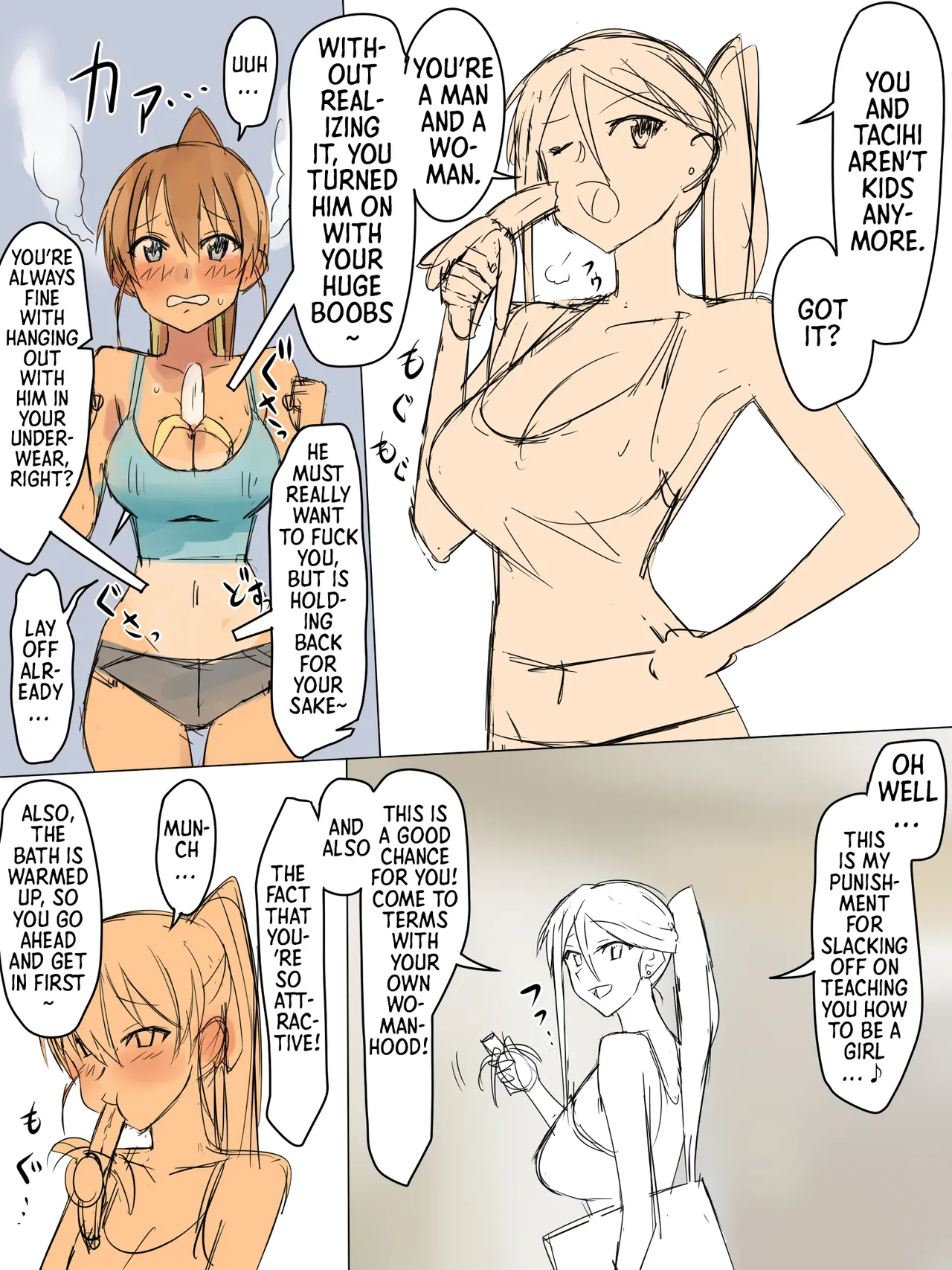 A Story About Using Hypnosis to Make the Childhood Friend Who Was Like an Older Brother to Me into My Lover page 13