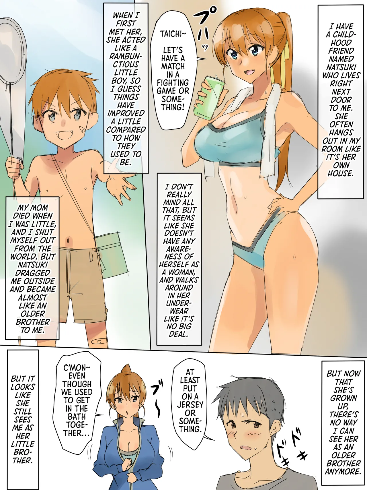 A Story About Using Hypnosis to Make the Childhood Friend Who Was Like an Older Brother to Me into My Lover page 2