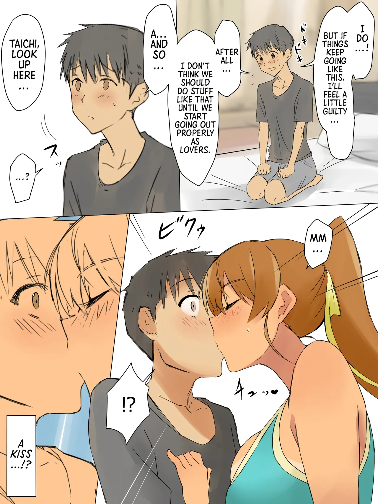 A Story About Using Hypnosis to Make the Childhood Friend Who Was Like an Older Brother to Me into My Lover page 34