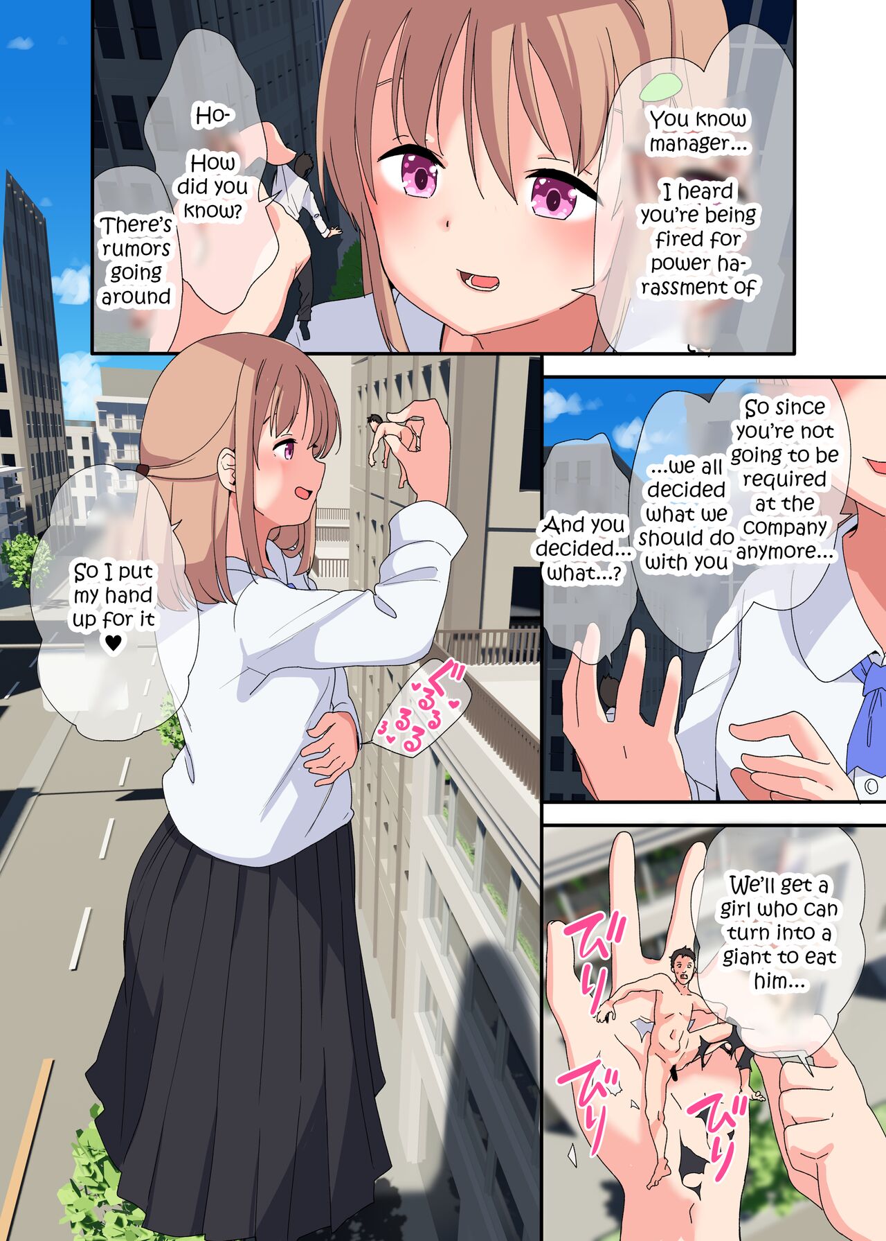 A Story Of A Female Employee Who Swallows The Section Chief She No Longer Needs page 2