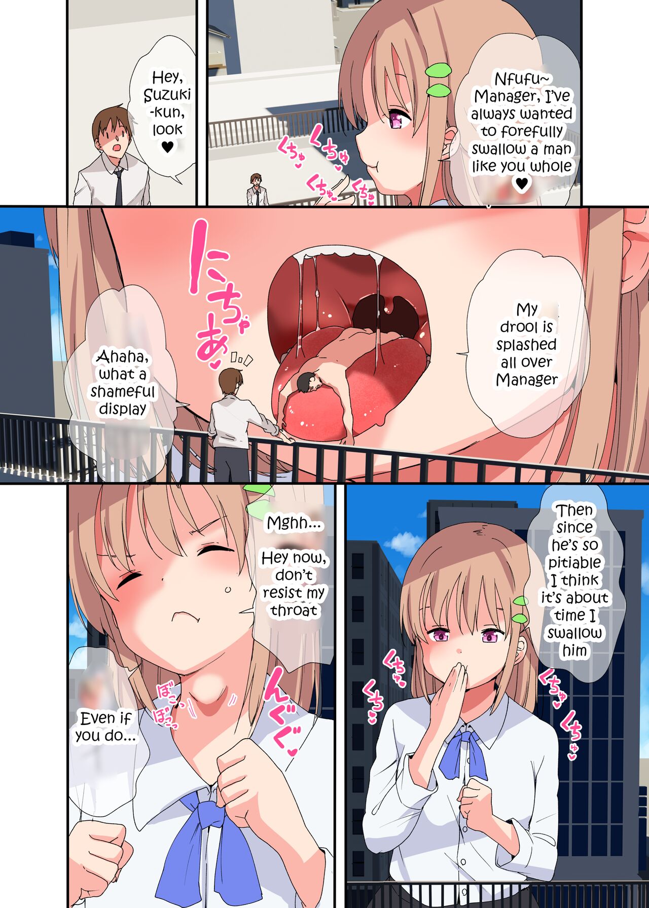 A Story Of A Female Employee Who Swallows The Section Chief She No Longer Needs page 4