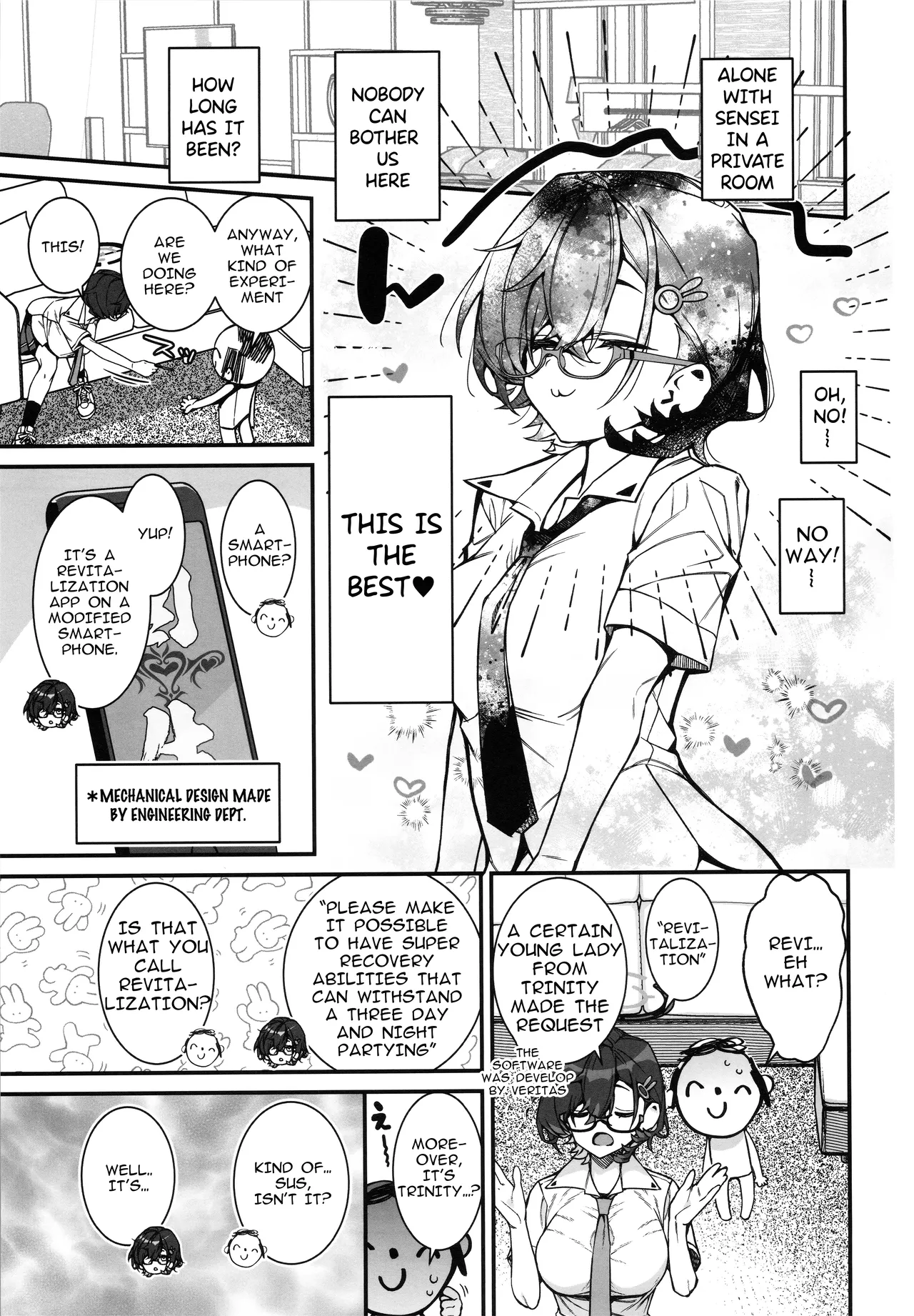 A Story of Chihiro Taking Sensei for an After-School Break. page 5