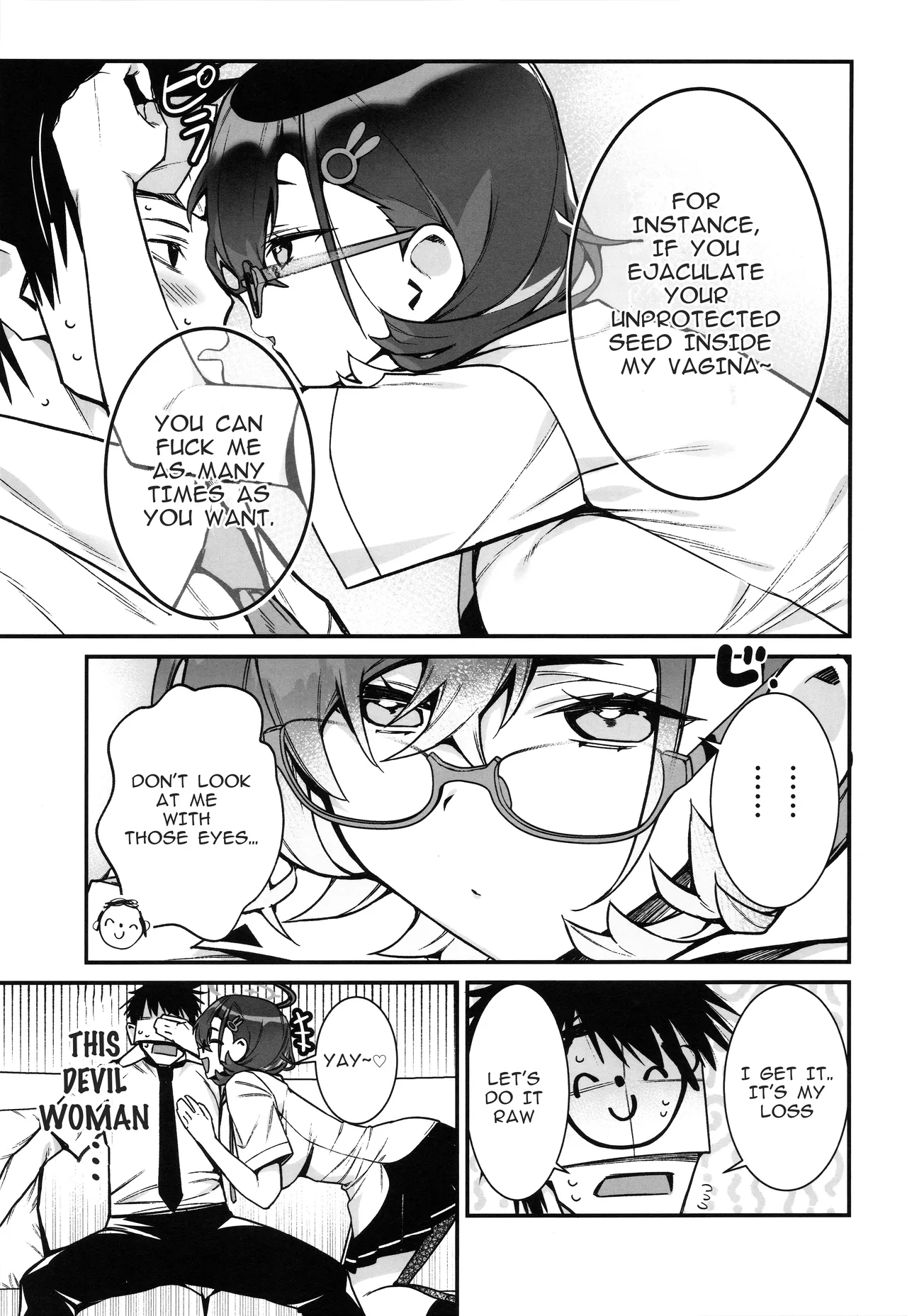 A Story of Chihiro Taking Sensei for an After-School Break. page 9