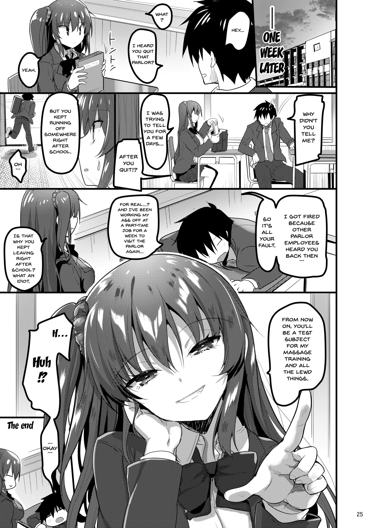 A Story Of Going Out To Get a Massage And The One Who Shows Up Is My Classmate page 24