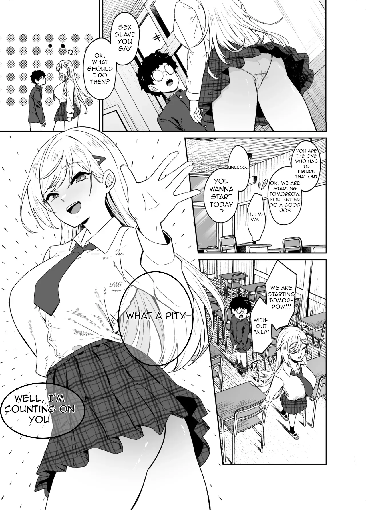 A Story of How a Gyaru Became My Sex Slave page 10