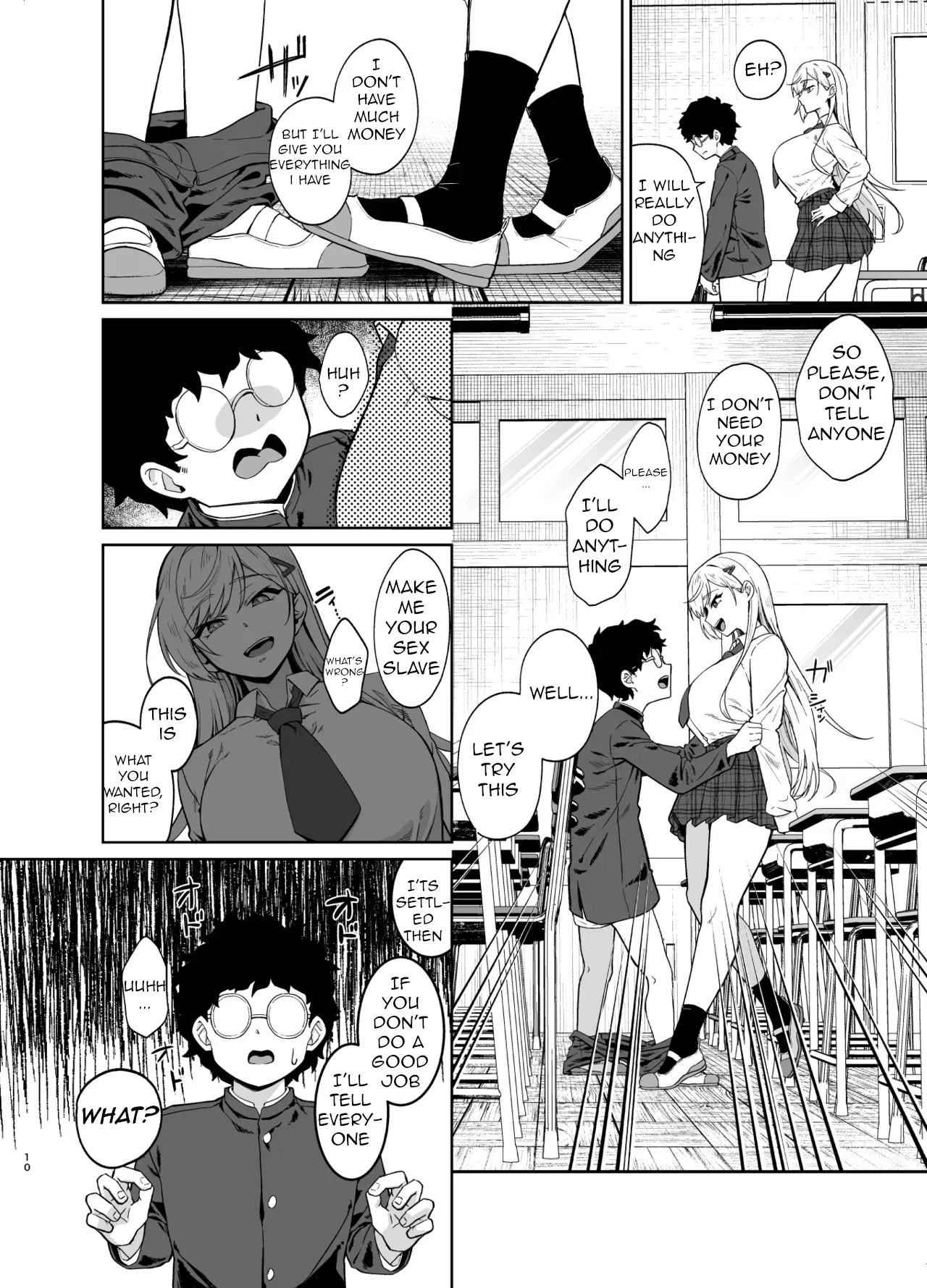 A Story of How a Gyaru Became My Sex Slave page 9