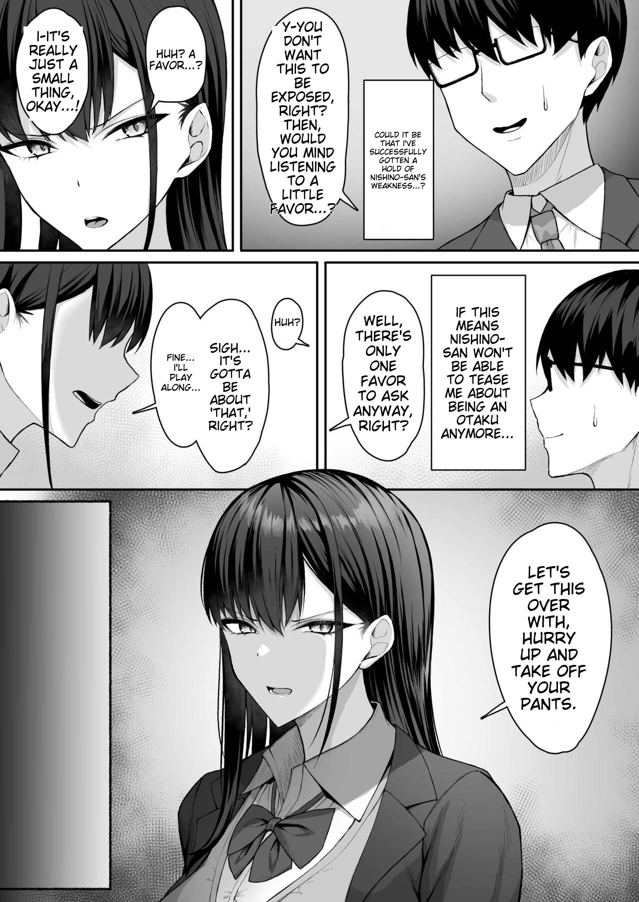 A Story Sbout Turning a Gal From Class Into an Obedient Erotic Maid page 13