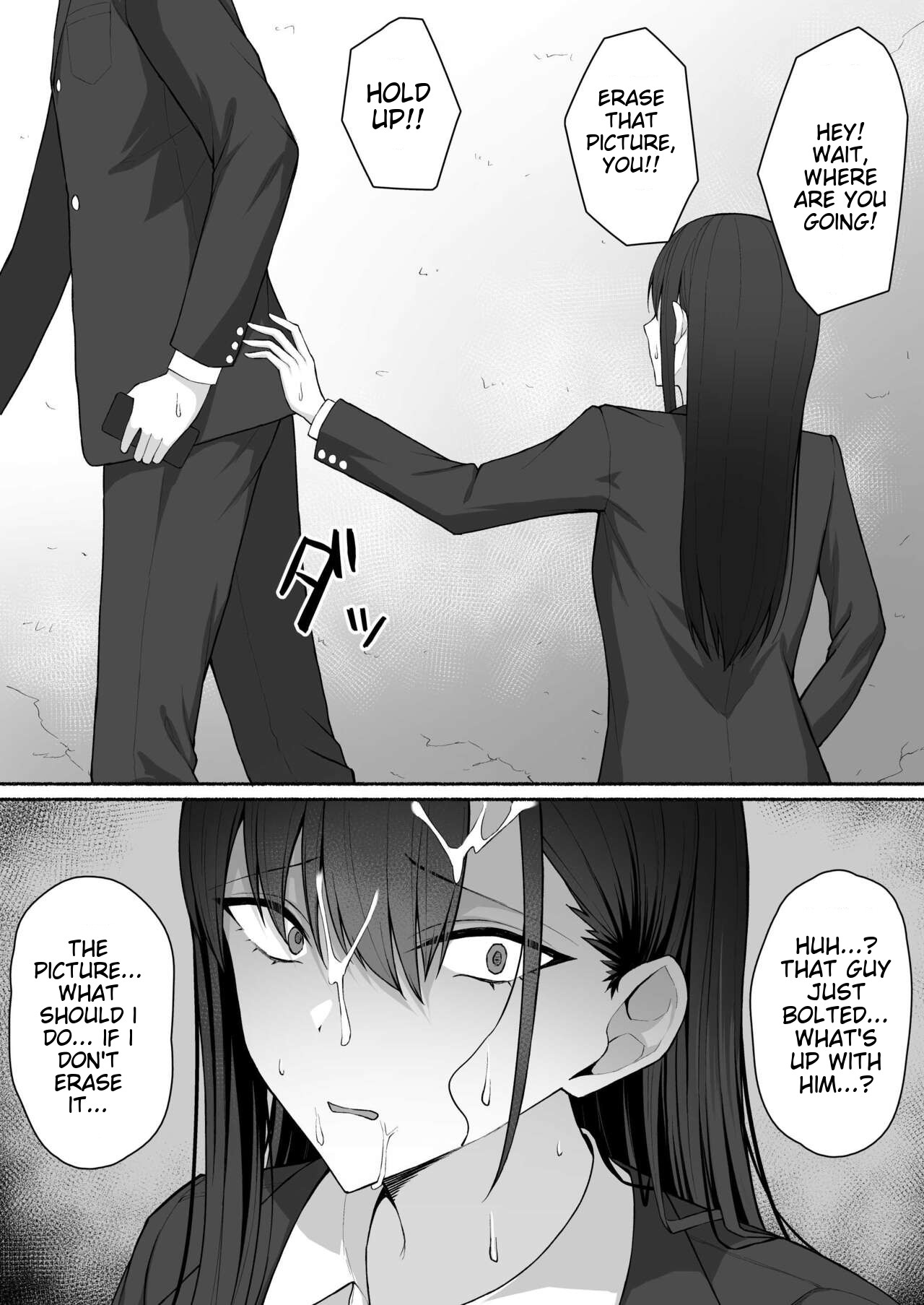 A Story Sbout Turning a Gal From Class Into an Obedient Erotic Maid page 24