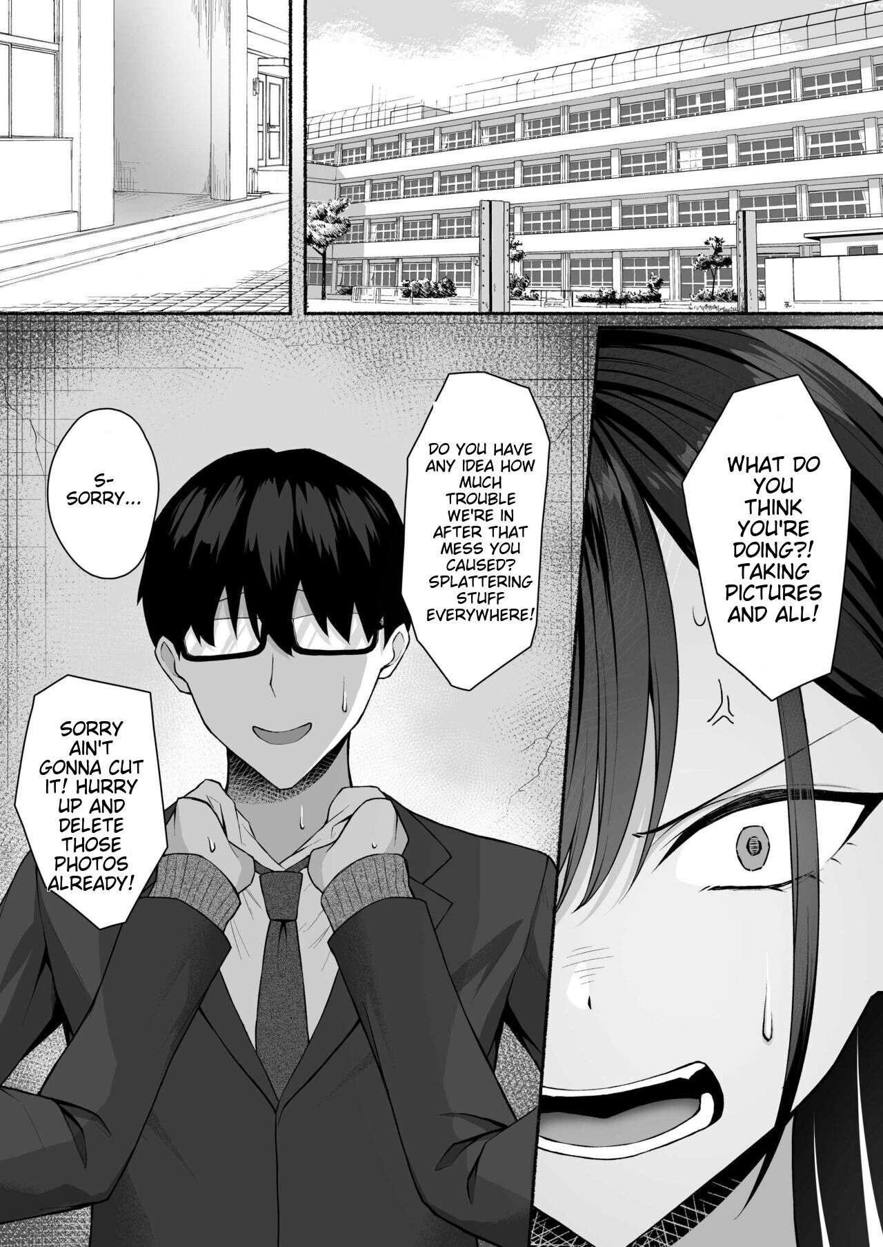 A Story Sbout Turning a Gal From Class Into an Obedient Erotic Maid page 25