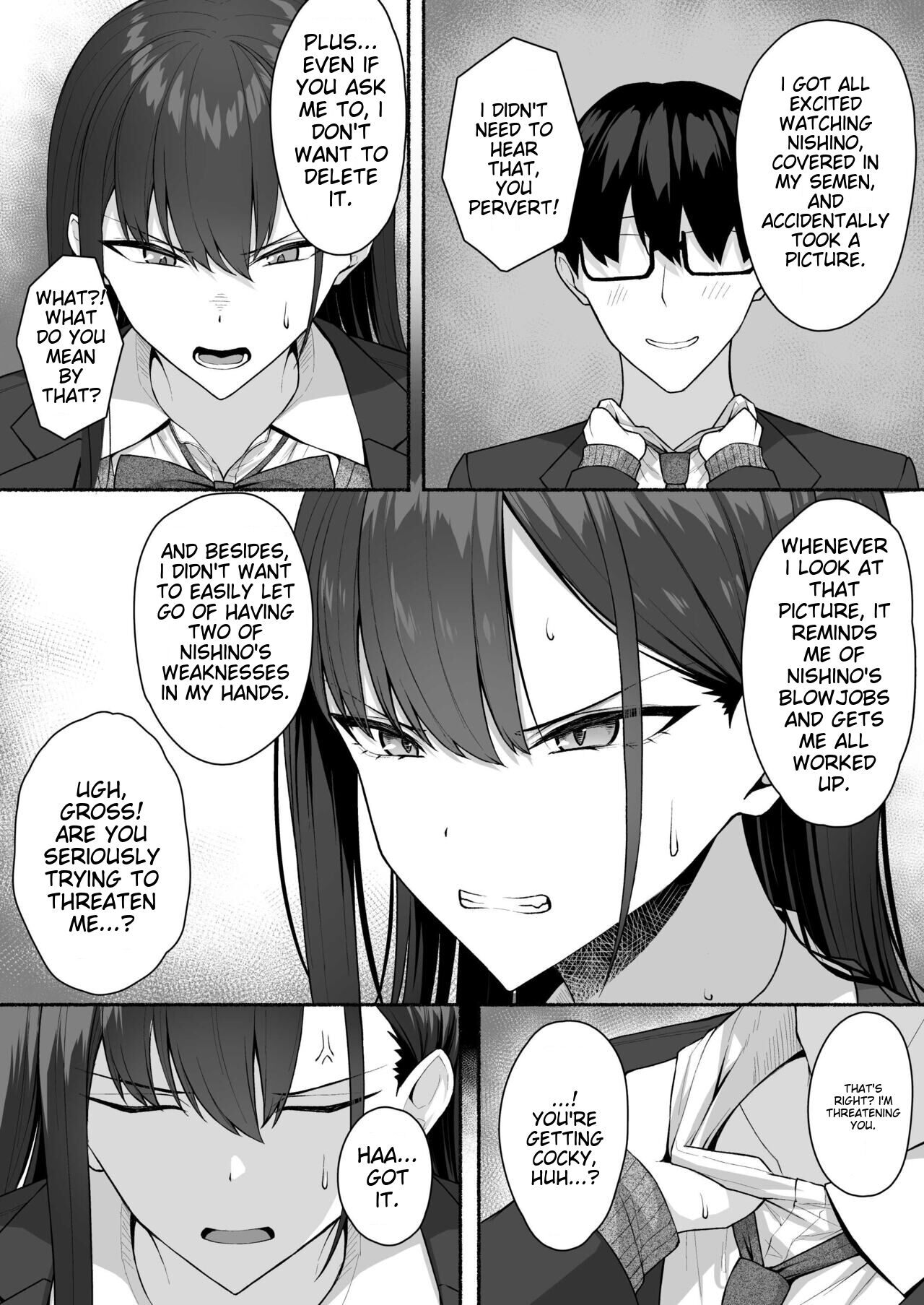 A Story Sbout Turning a Gal From Class Into an Obedient Erotic Maid page 26