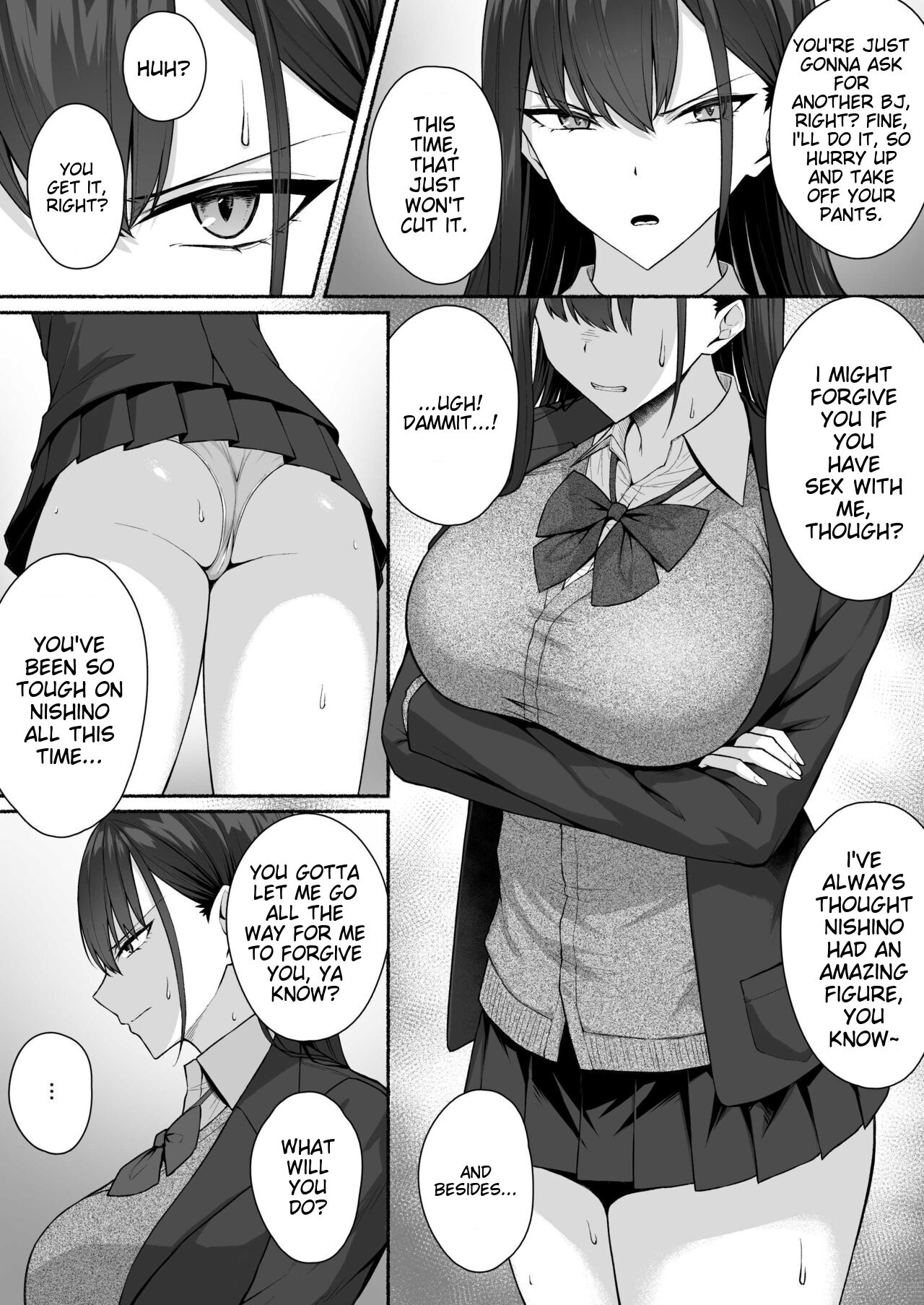 A Story Sbout Turning a Gal From Class Into an Obedient Erotic Maid page 27