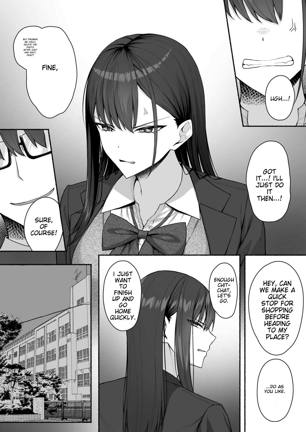 A Story Sbout Turning a Gal From Class Into an Obedient Erotic Maid page 28