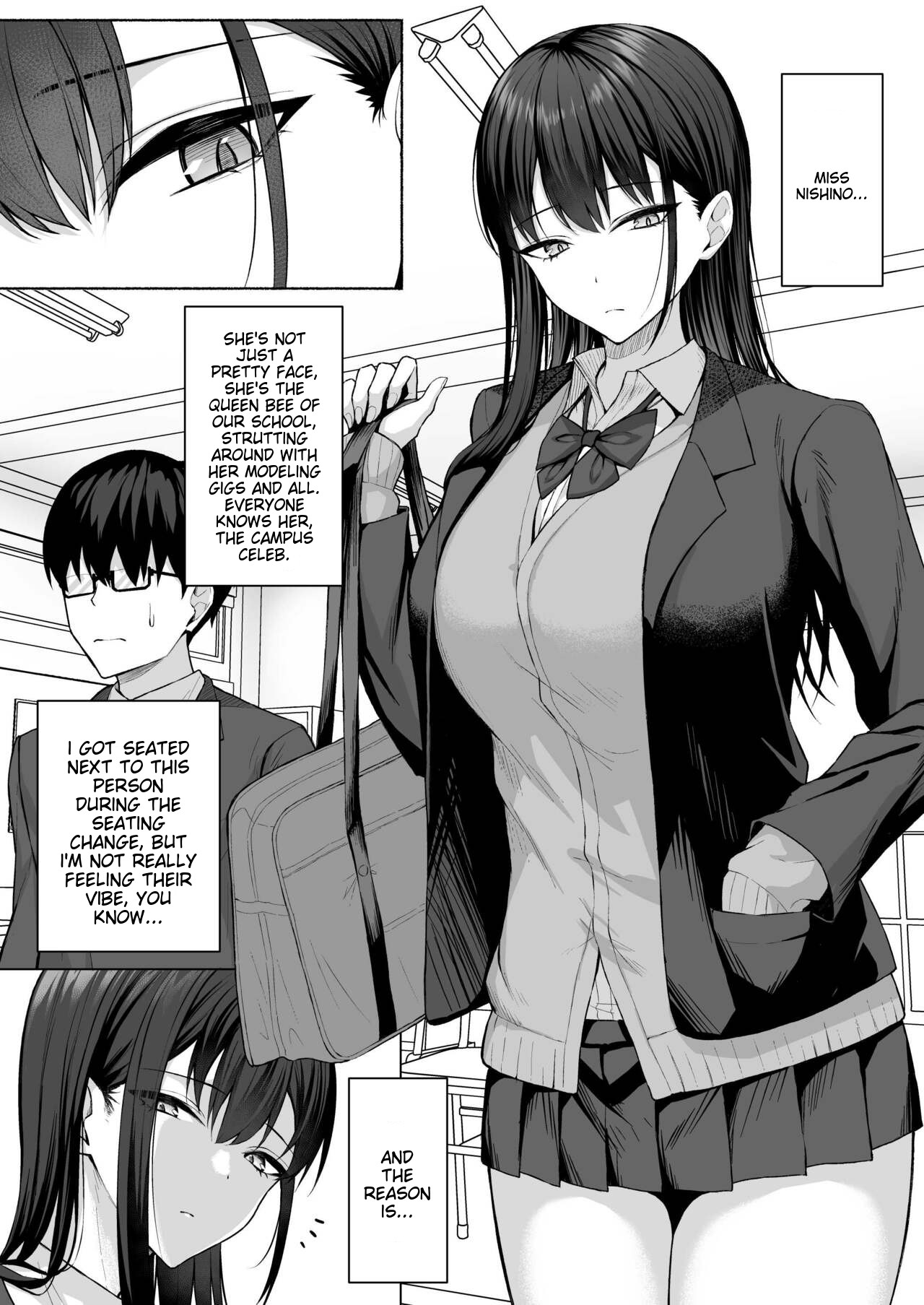 A Story Sbout Turning a Gal From Class Into an Obedient Erotic Maid page 3