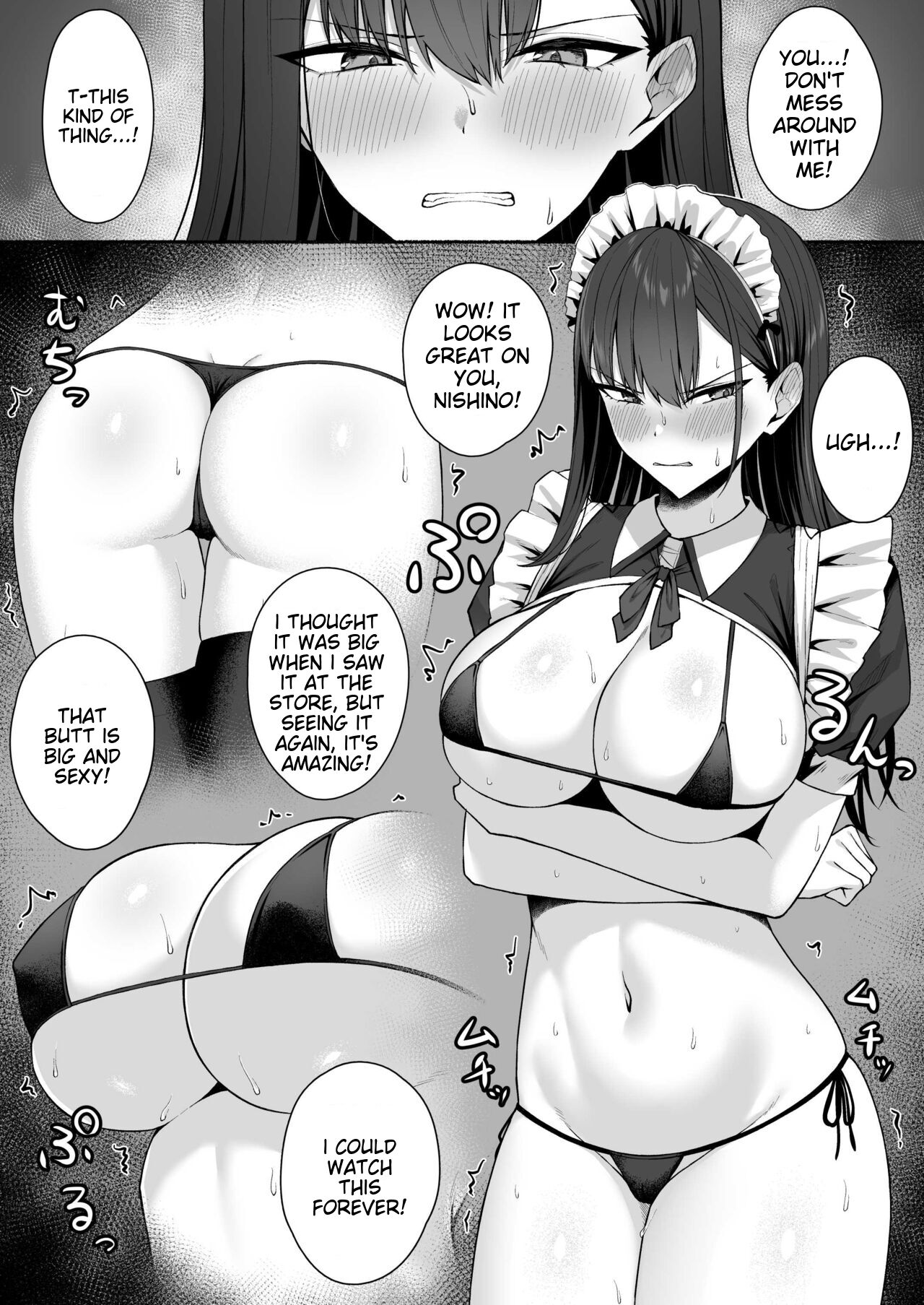 A Story Sbout Turning a Gal From Class Into an Obedient Erotic Maid page 30