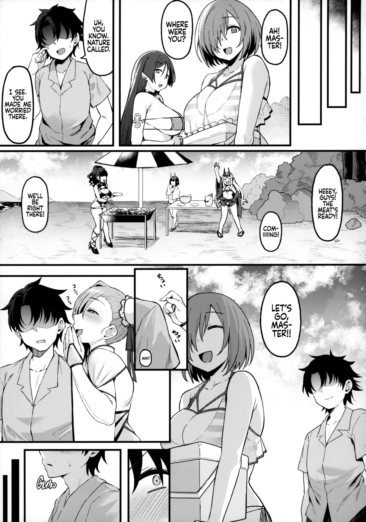 A Tropical Night with Musashi-chan page 11