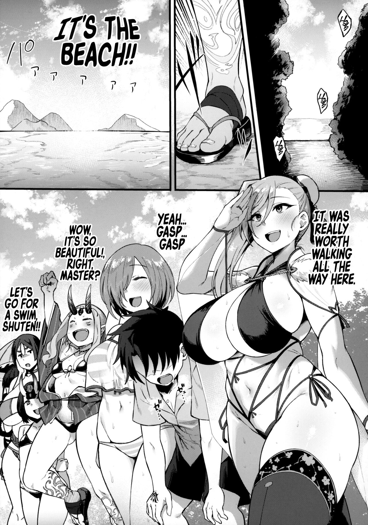 A Tropical Night with Musashi-chan page 3