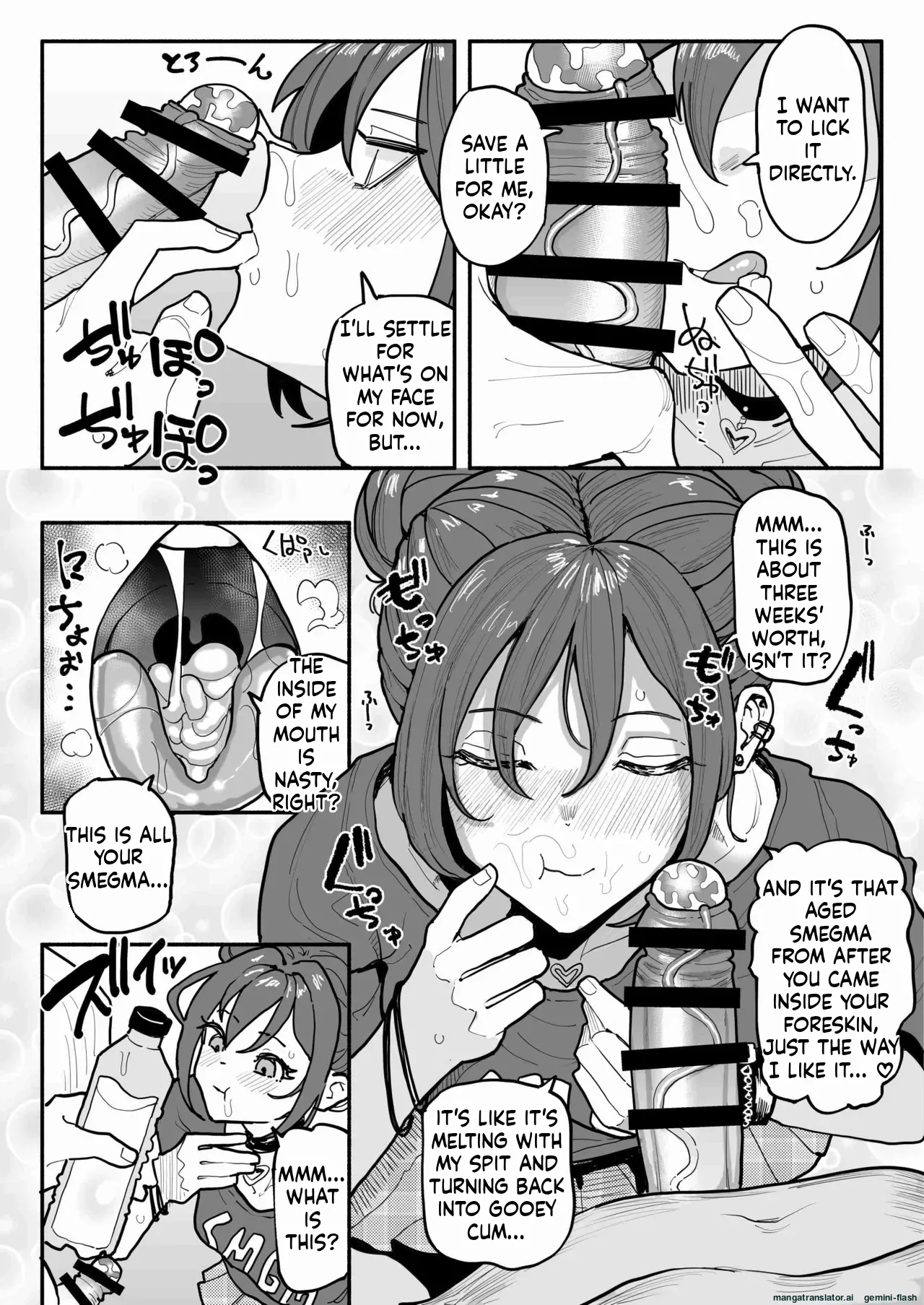 A tsundere girl who loves dick cheese and speaks Kansai dialect page 6