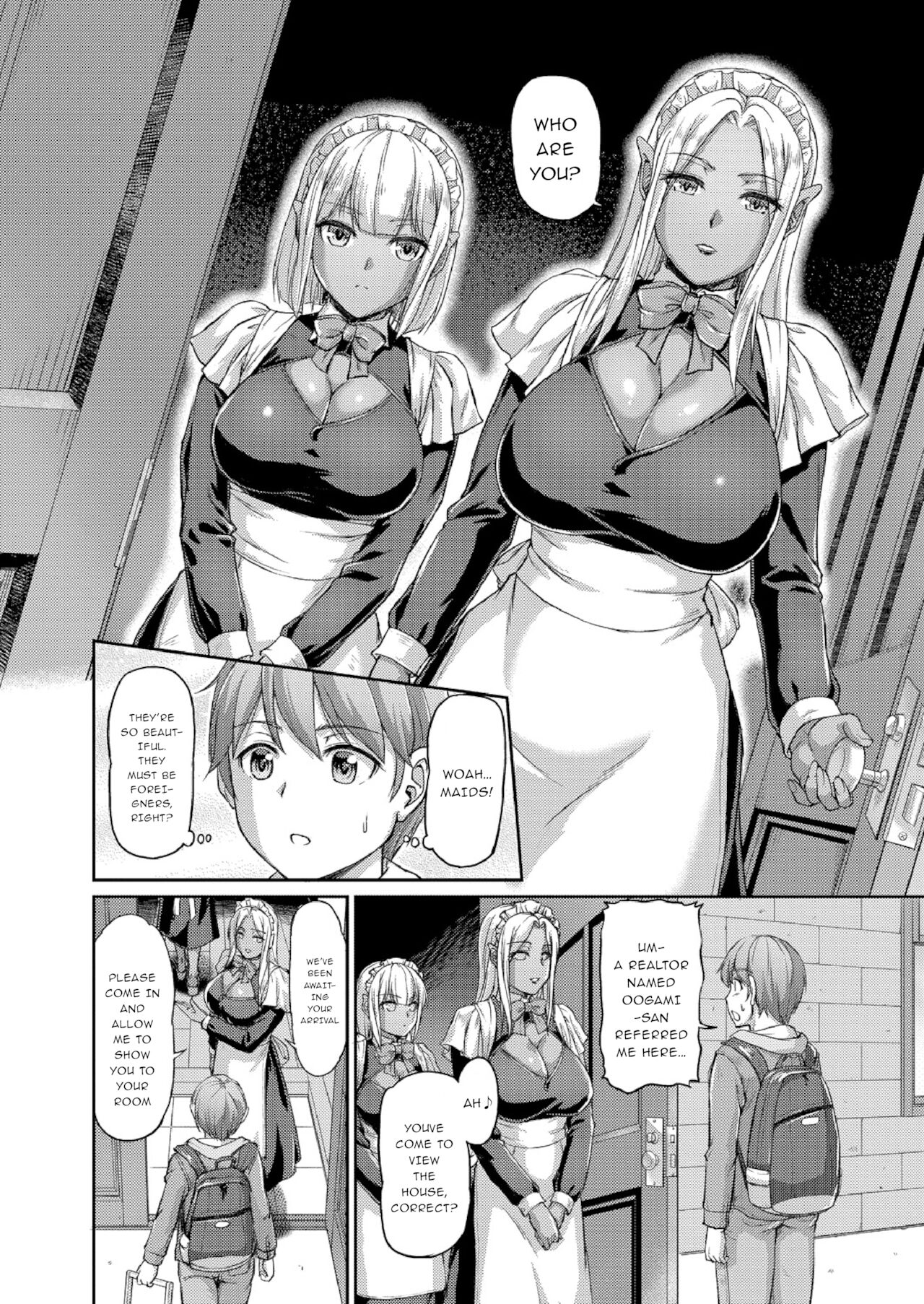 A Usual Day At The Witch's House Ch. 1 page 6