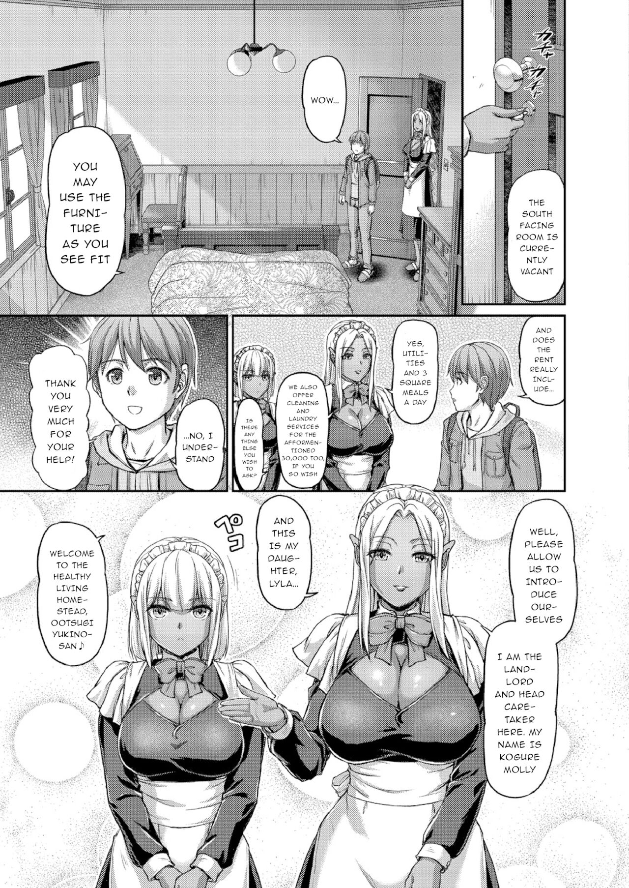 A Usual Day At The Witch's House Ch. 1 page 7