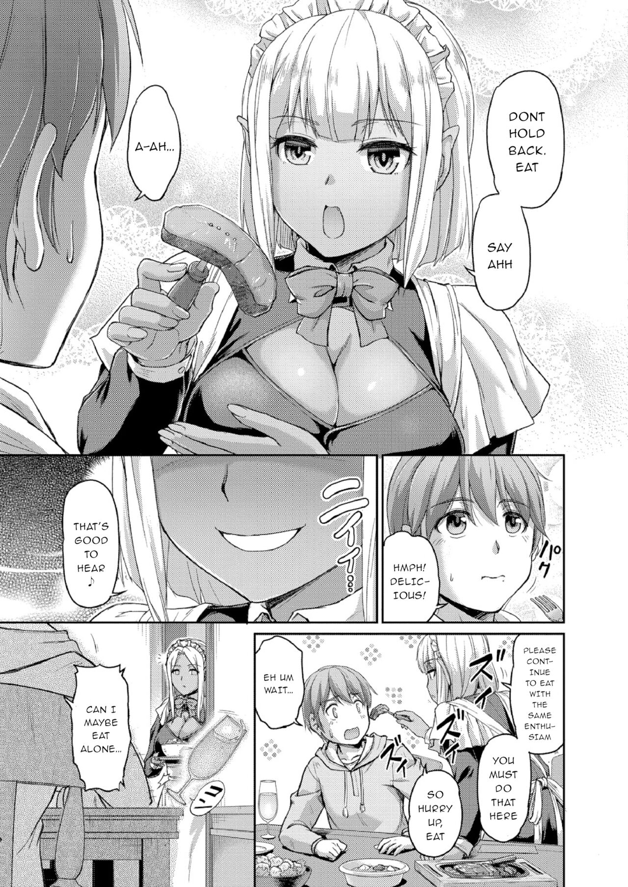 A Usual Day At The Witch's House Ch. 1 page 9