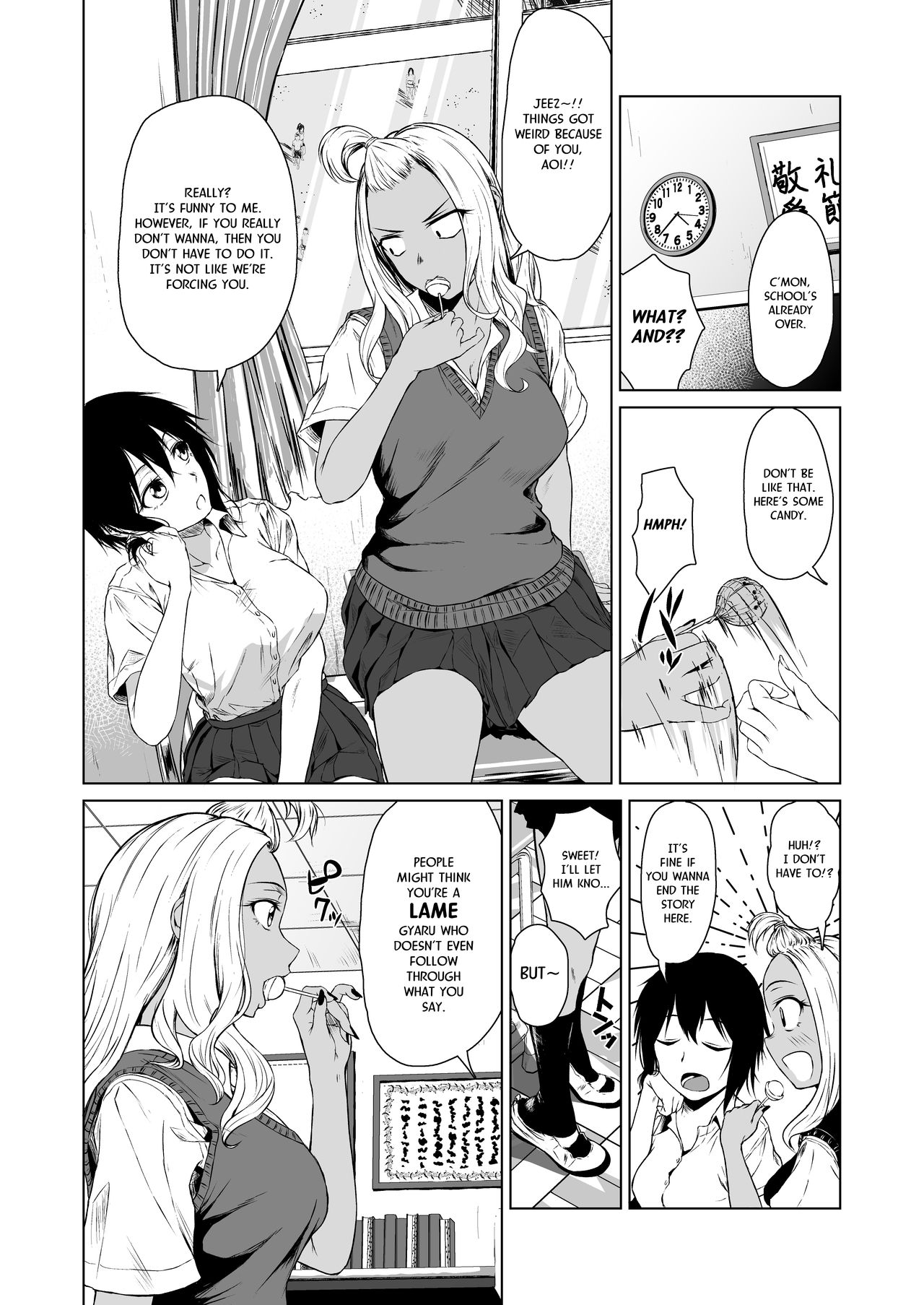 A Week-Long Relation Between a Gyaru and an Introvert. page 10