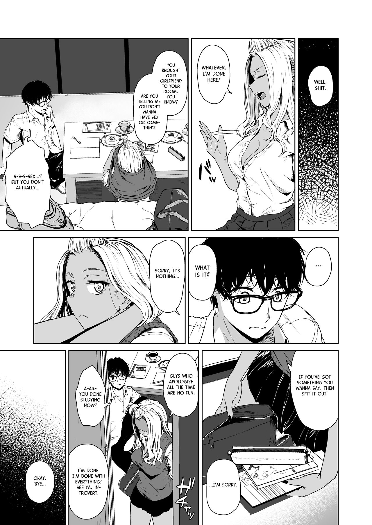 A Week-Long Relation Between a Gyaru and an Introvert. page 15