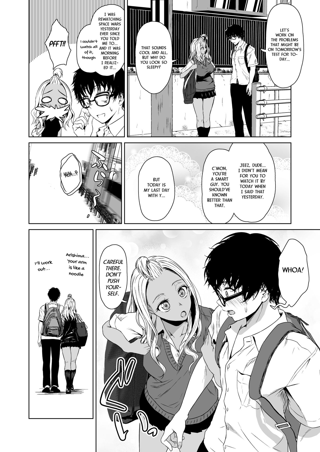 A Week-Long Relation Between a Gyaru and an Introvert. page 22