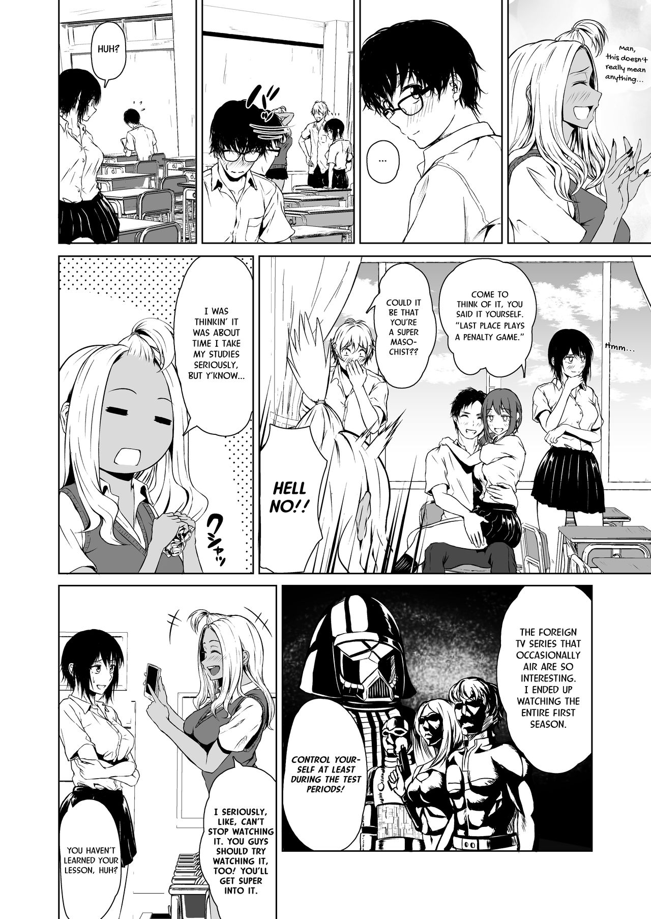 A Week-Long Relation Between a Gyaru and an Introvert. page 4