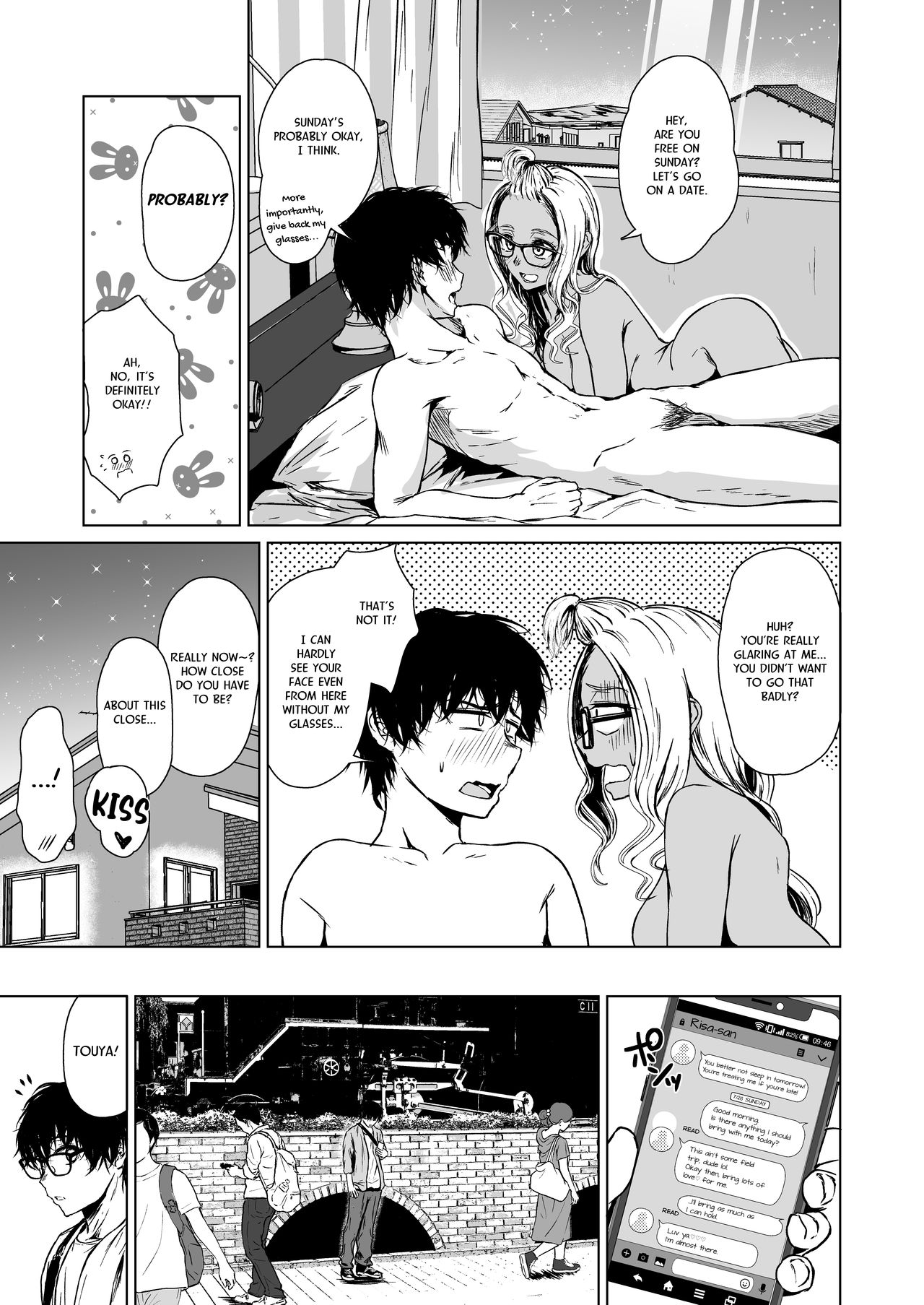 A Week-Long Relation Between a Gyaru and an Introvert. page 51