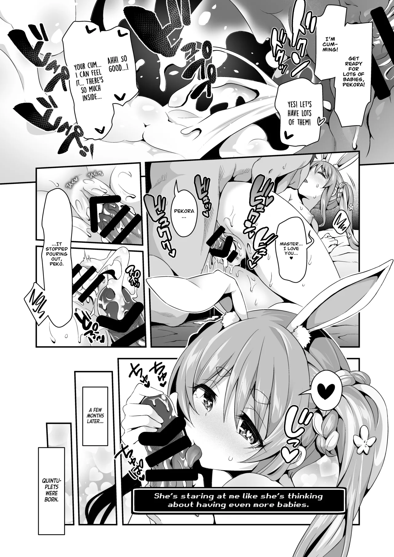 A Wild Bunny Joined the Party, Staring at Me Like She's Ready to Make Some Babies page 29