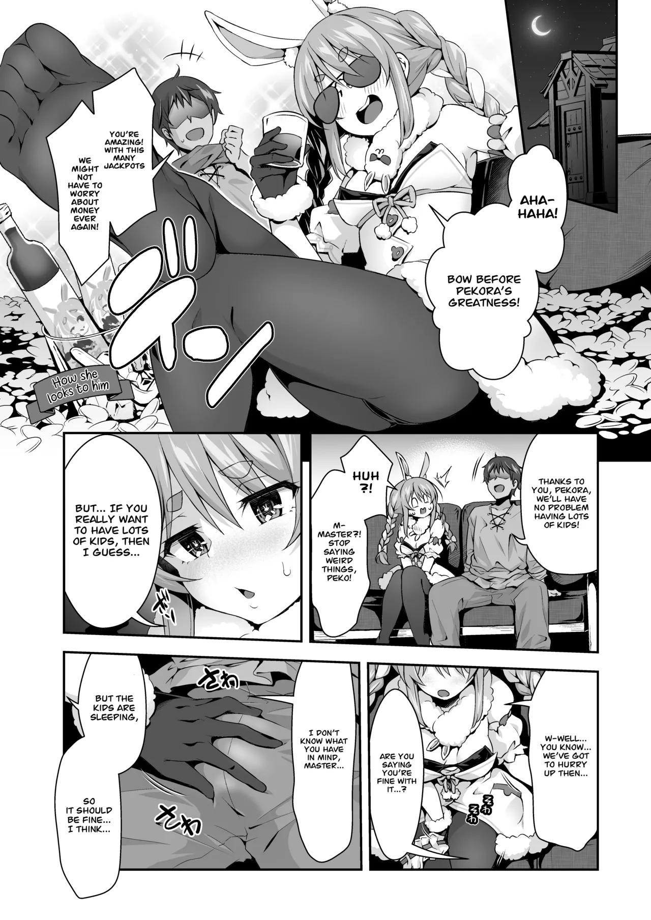 A Wild Bunny Joined the Party, Staring at Me Like She's Ready to Make Some Babies page 5