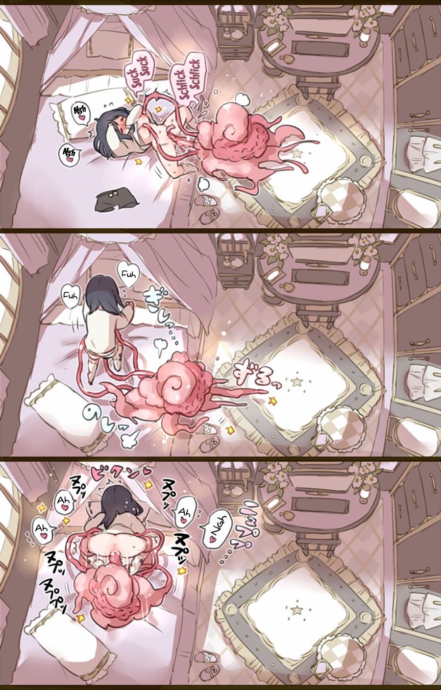 A Witch Who Can't Have Sex At Home Decides To Summon Some Tentacles Instead page 2