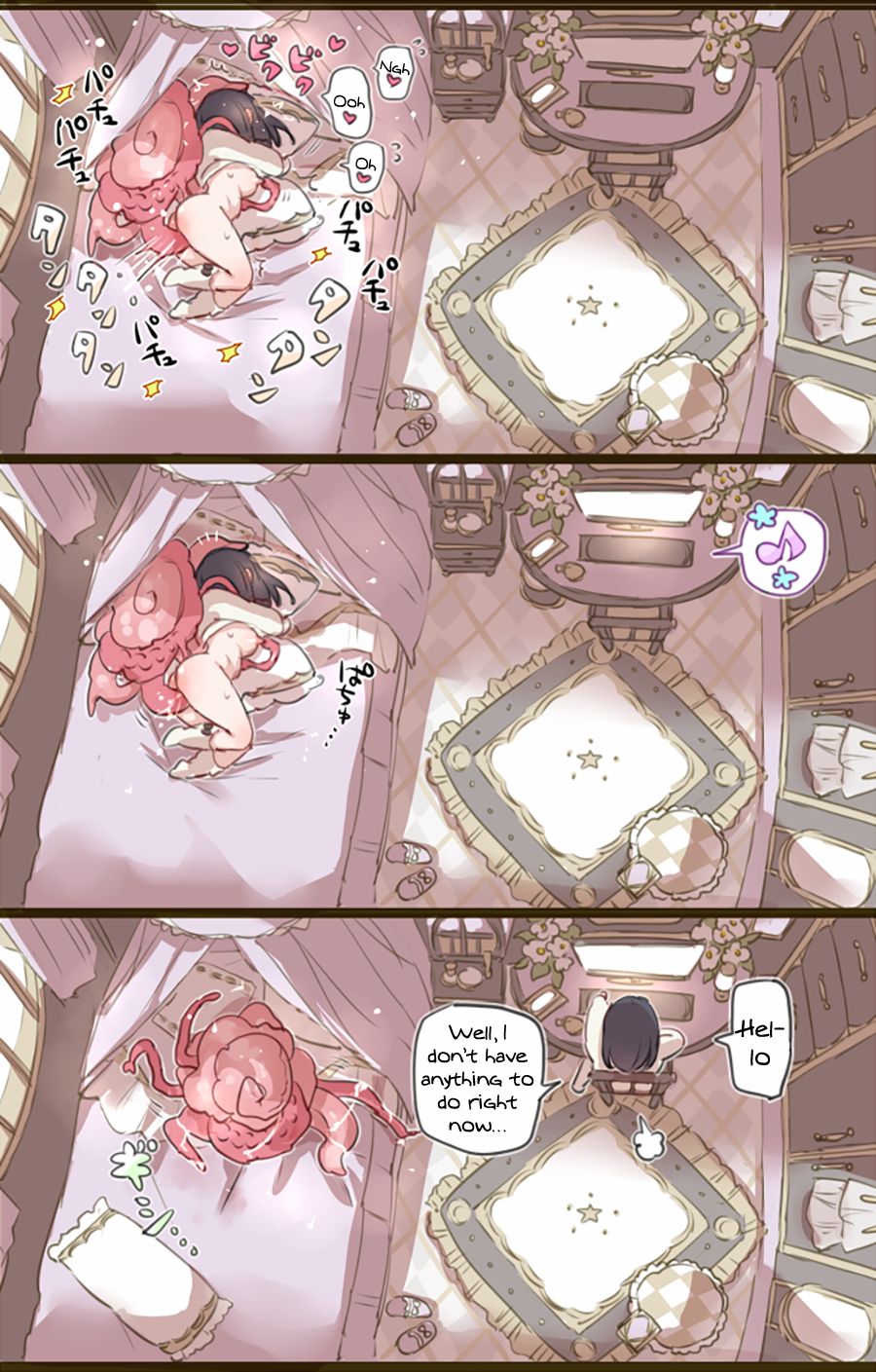 A Witch Who Can't Have Sex At Home Decides To Summon Some Tentacles Instead page 4