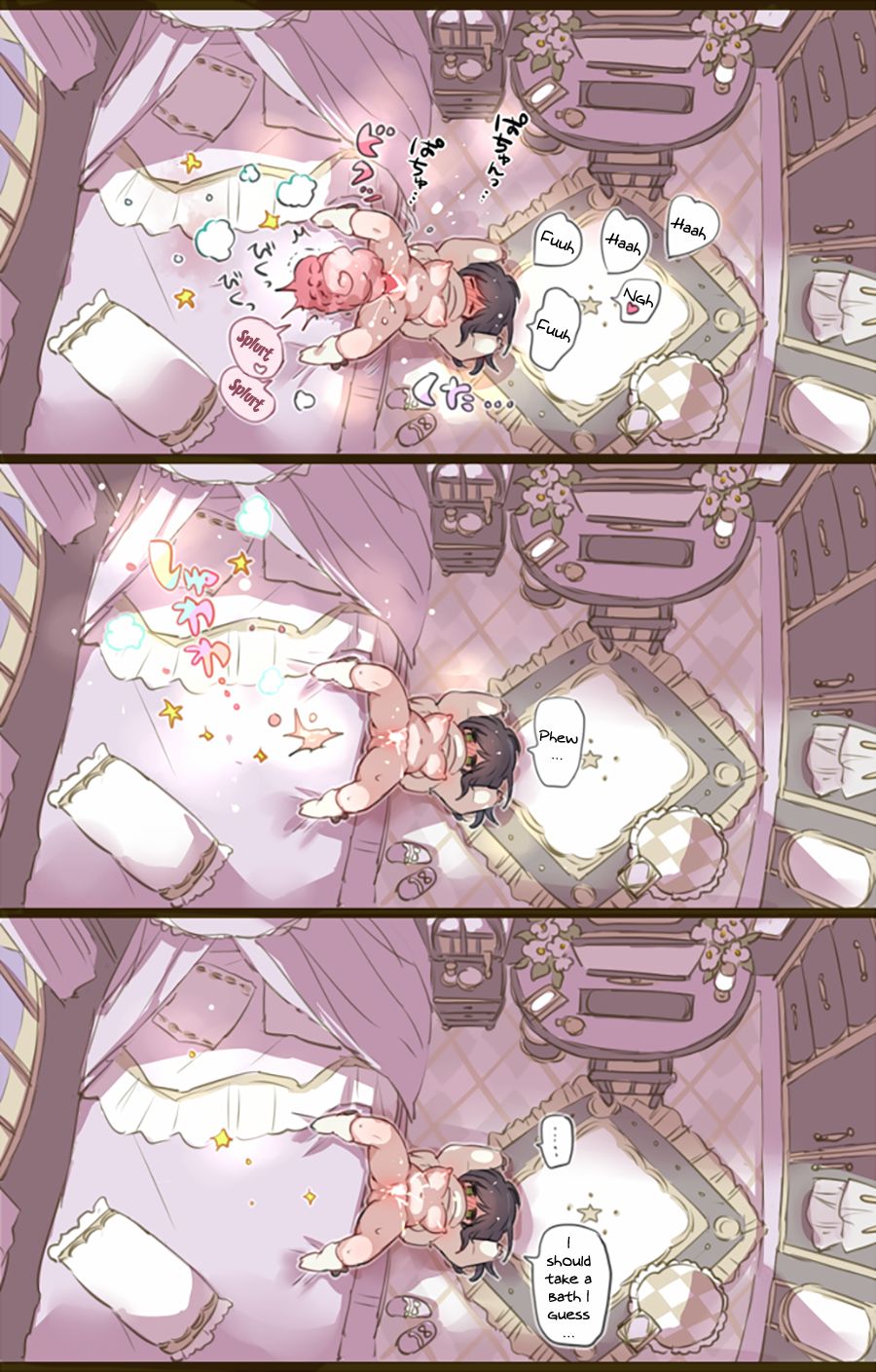A Witch Who Can't Have Sex At Home Decides To Summon Some Tentacles Instead page 9
