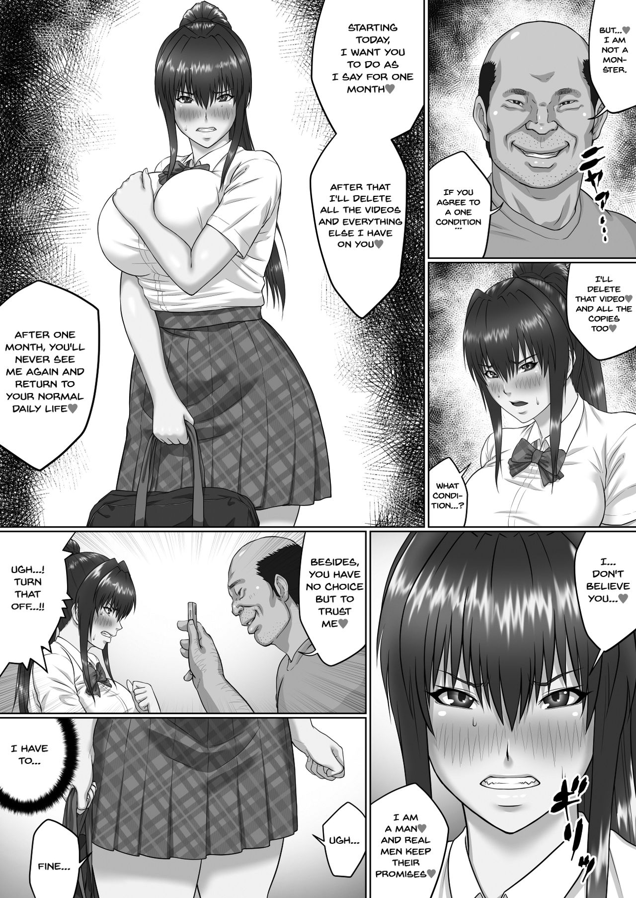 A Woman Can't Get Away After Being Targeted By This Horny Old Man ~Senaga Saki Edition Vol.2~ page 5