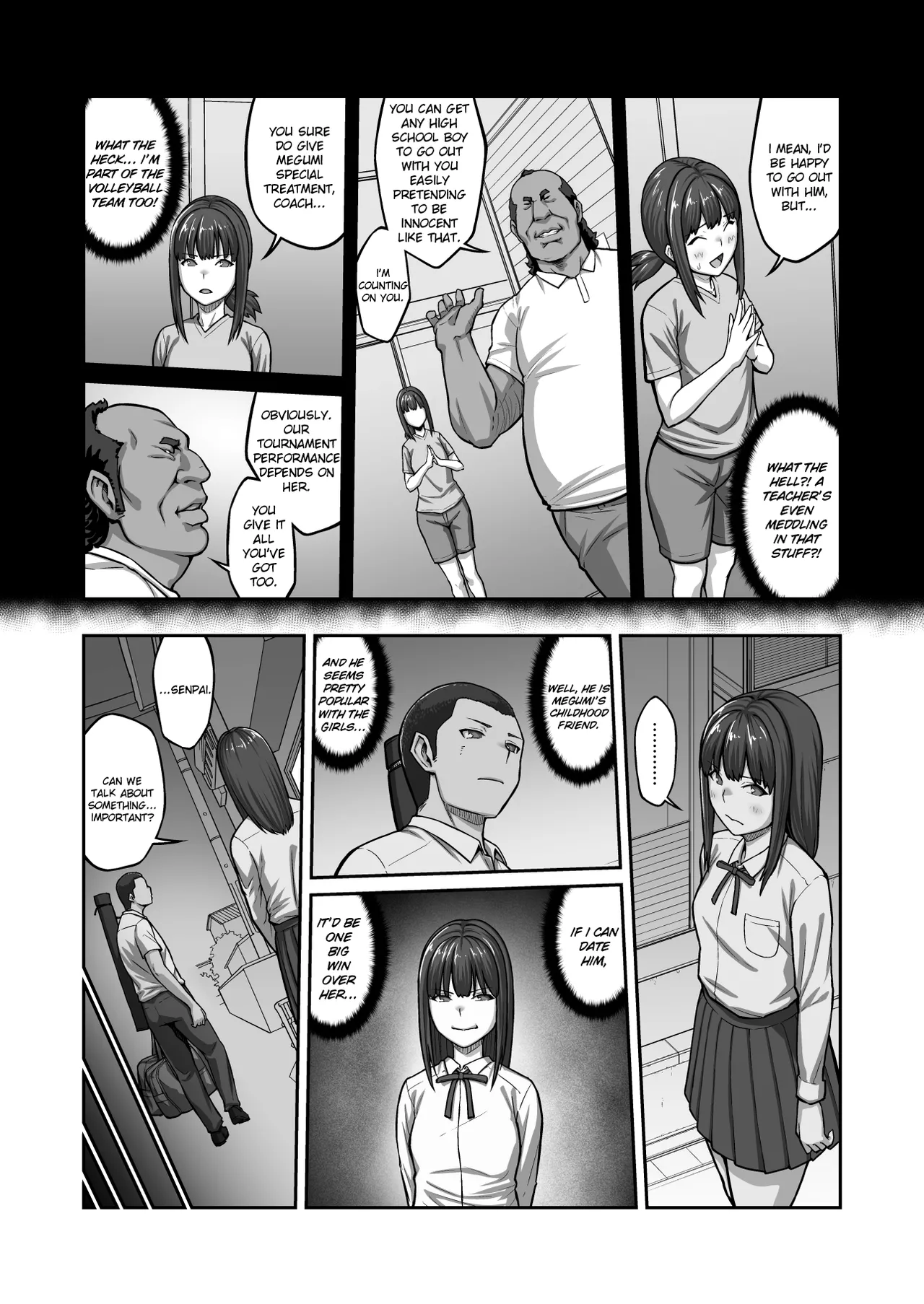 A Woman Can’t Get Away After Being Targeted By This Horny Old Man - Fujitomo Megumi Edition Vol.2 [English] =White Symphony= page 46