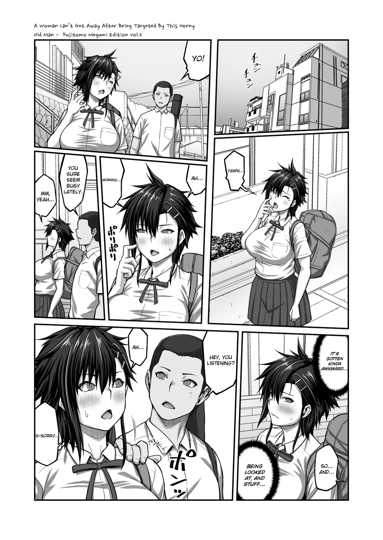 A Woman Can’t Get Away After Being Targeted By This Horny Old Man - Fujitomo Megumi Edition Vol.2 [English] =White Symphony= page 47