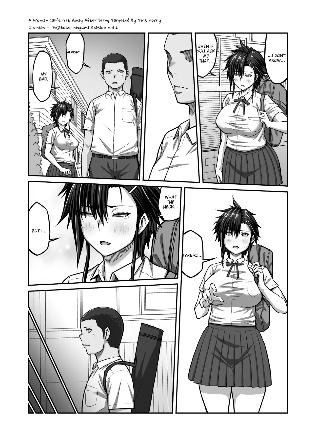 A Woman Can’t Get Away After Being Targeted By This Horny Old Man - Fujitomo Megumi Edition Vol.2 [English] =White Symphony= page 49