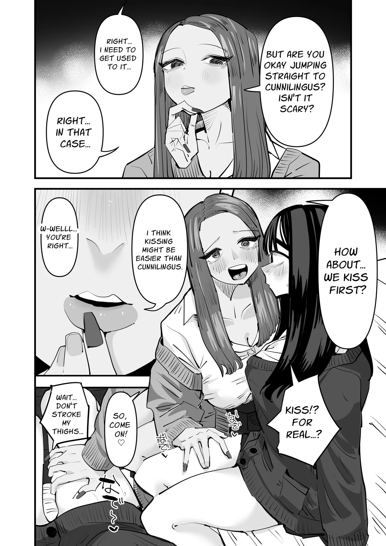 A Woman That Wants To Give Cunnilingus And A Woman That Wants To Receive Cunnilingus page 9