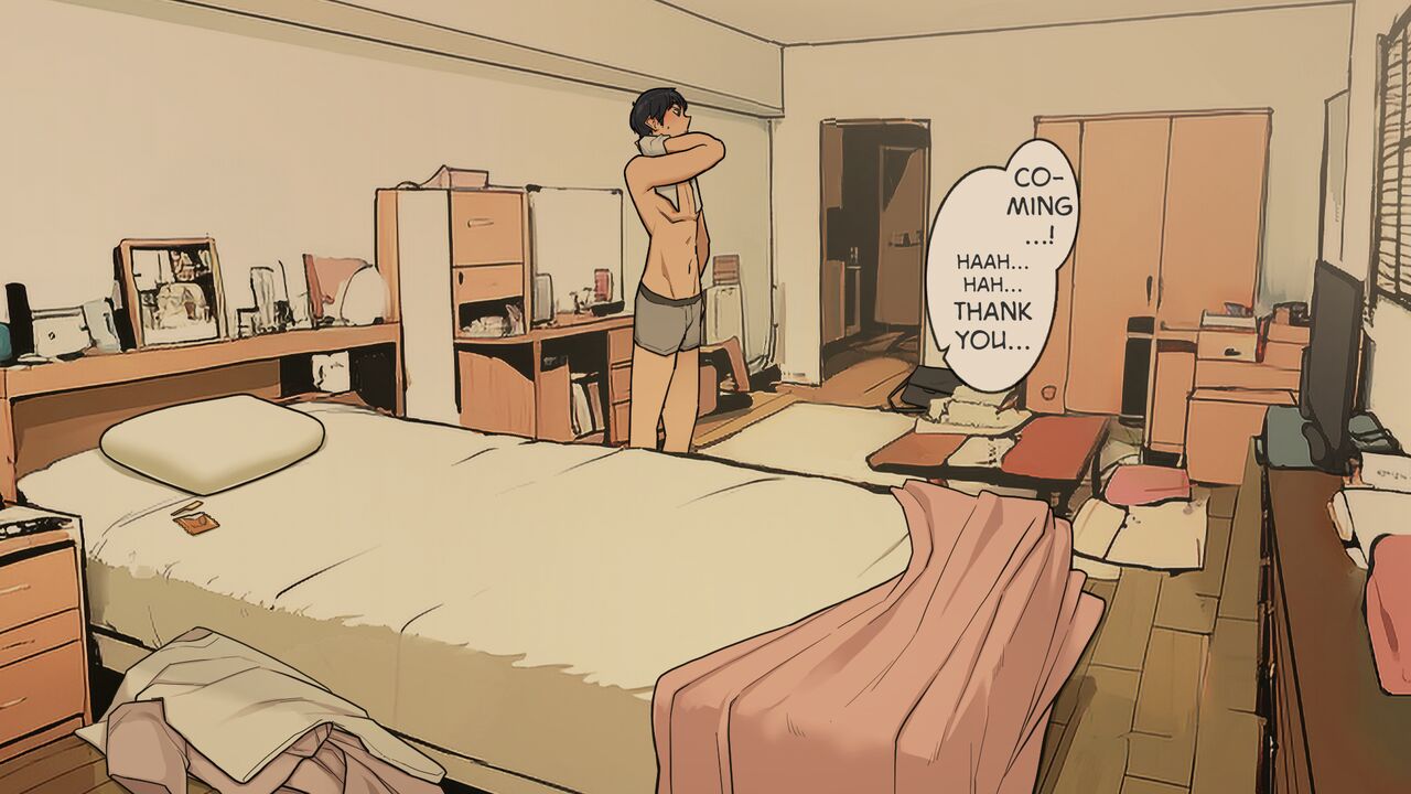 A Woman Whose Greetings to the Delivery Man Gradually Get Sloppier page 32